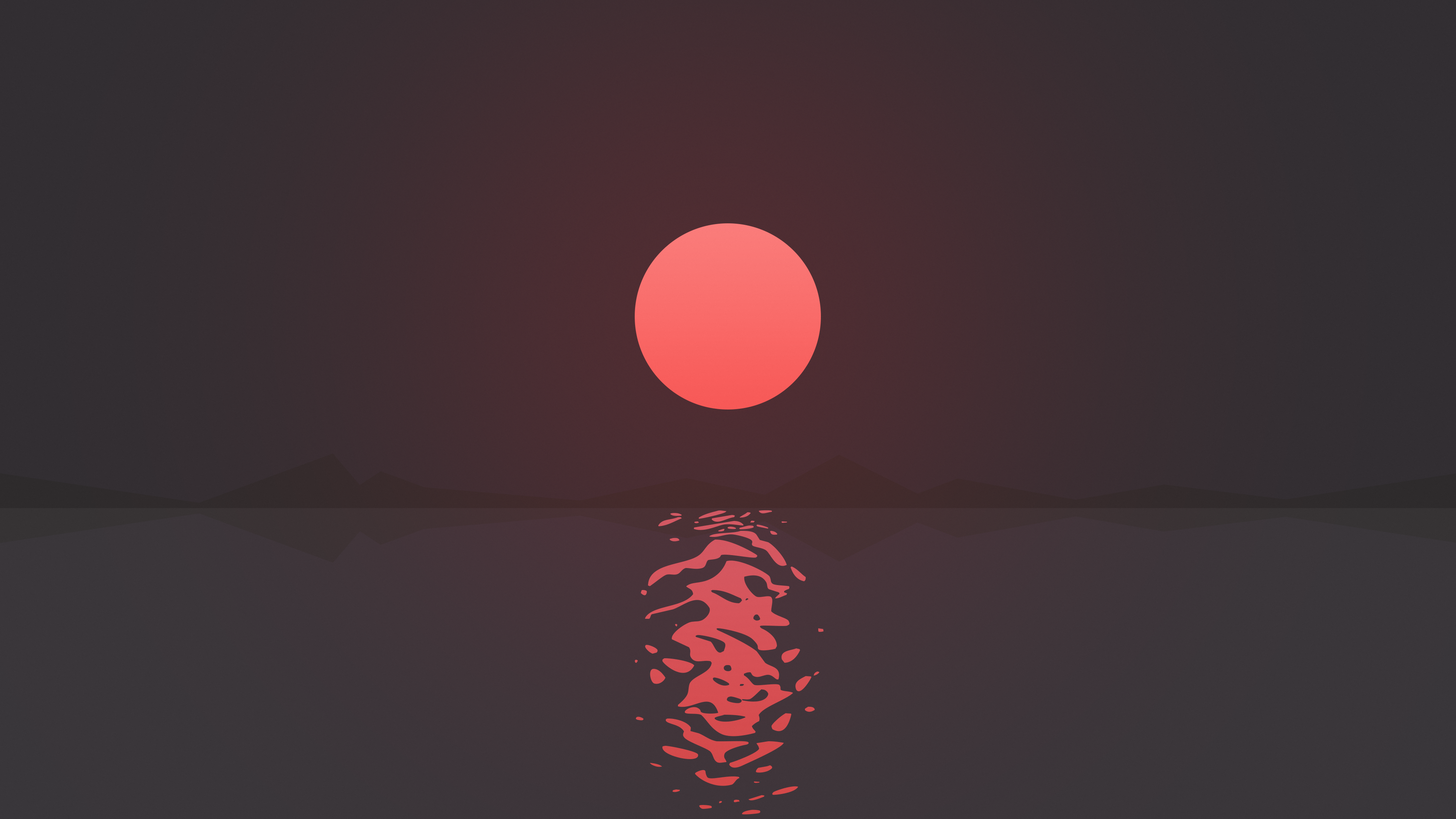 #mountains, #sea, #minimalism .mocah.org