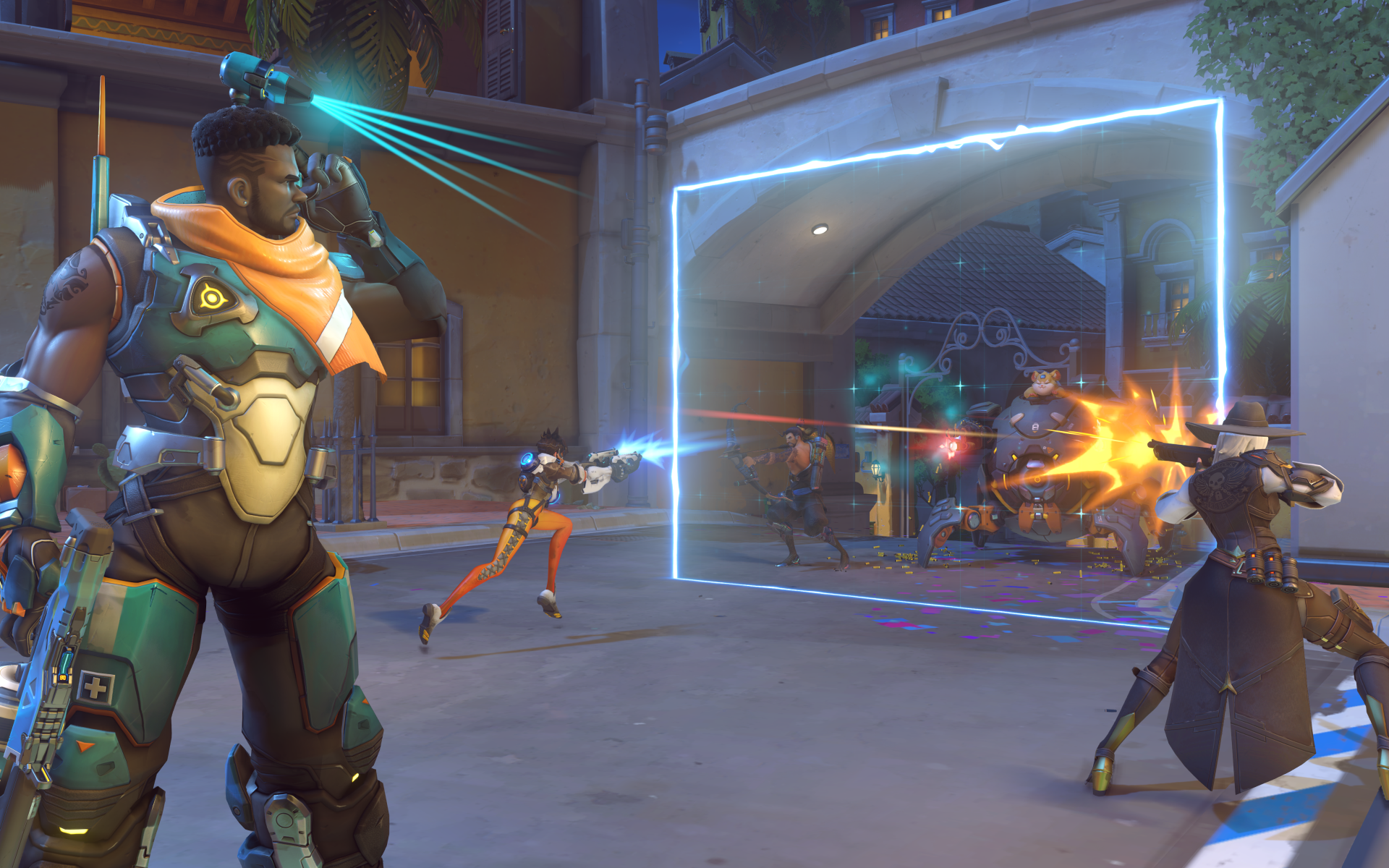Video Game Overwatch Baptiste Tracer .com