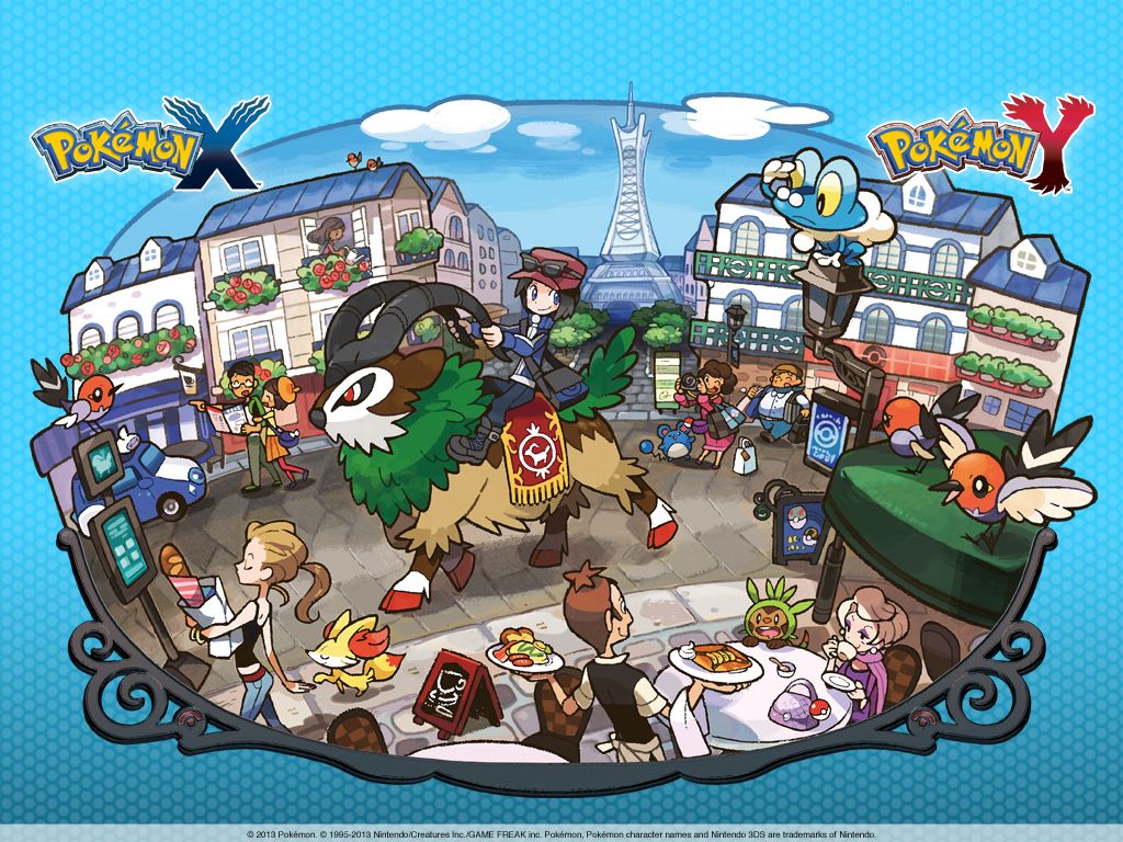 Pokemon Kalos Region Wallpaperwalpaperlist.com