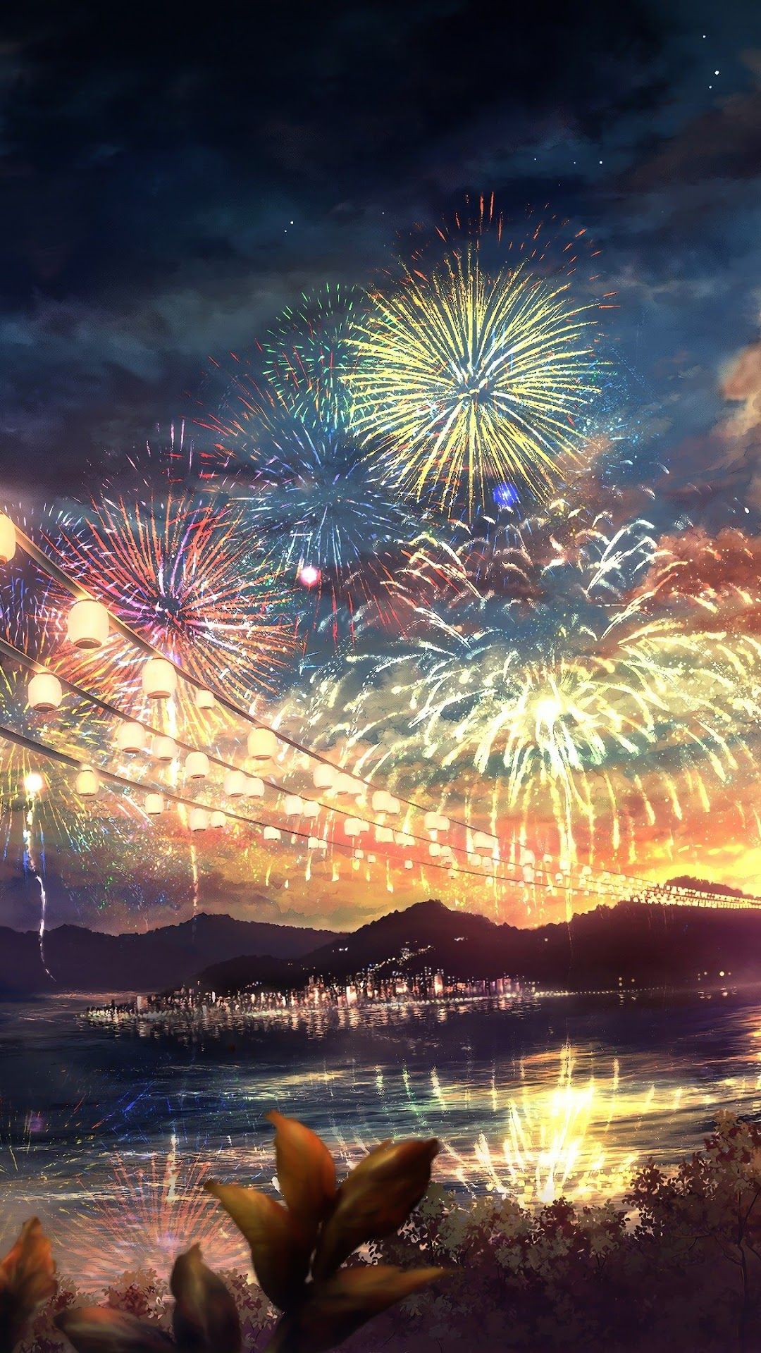 Anime, Fireworks, Festival .mocah.org