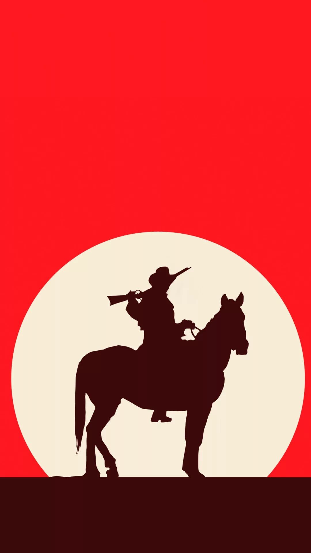 Western Cowboys iPhone Wallpaper