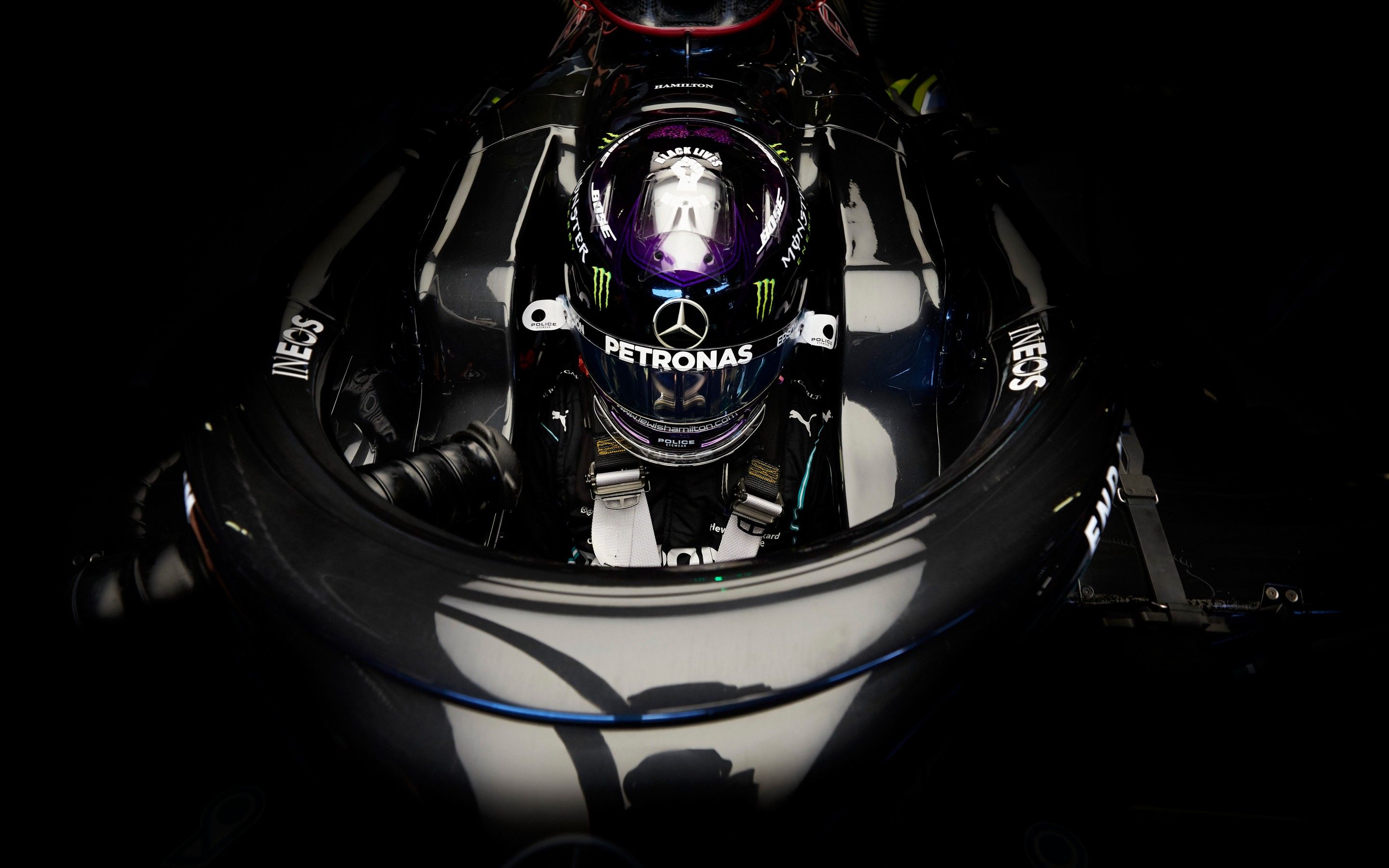 Mercedes AMG F1 Wallpaper 4K, Mercedes