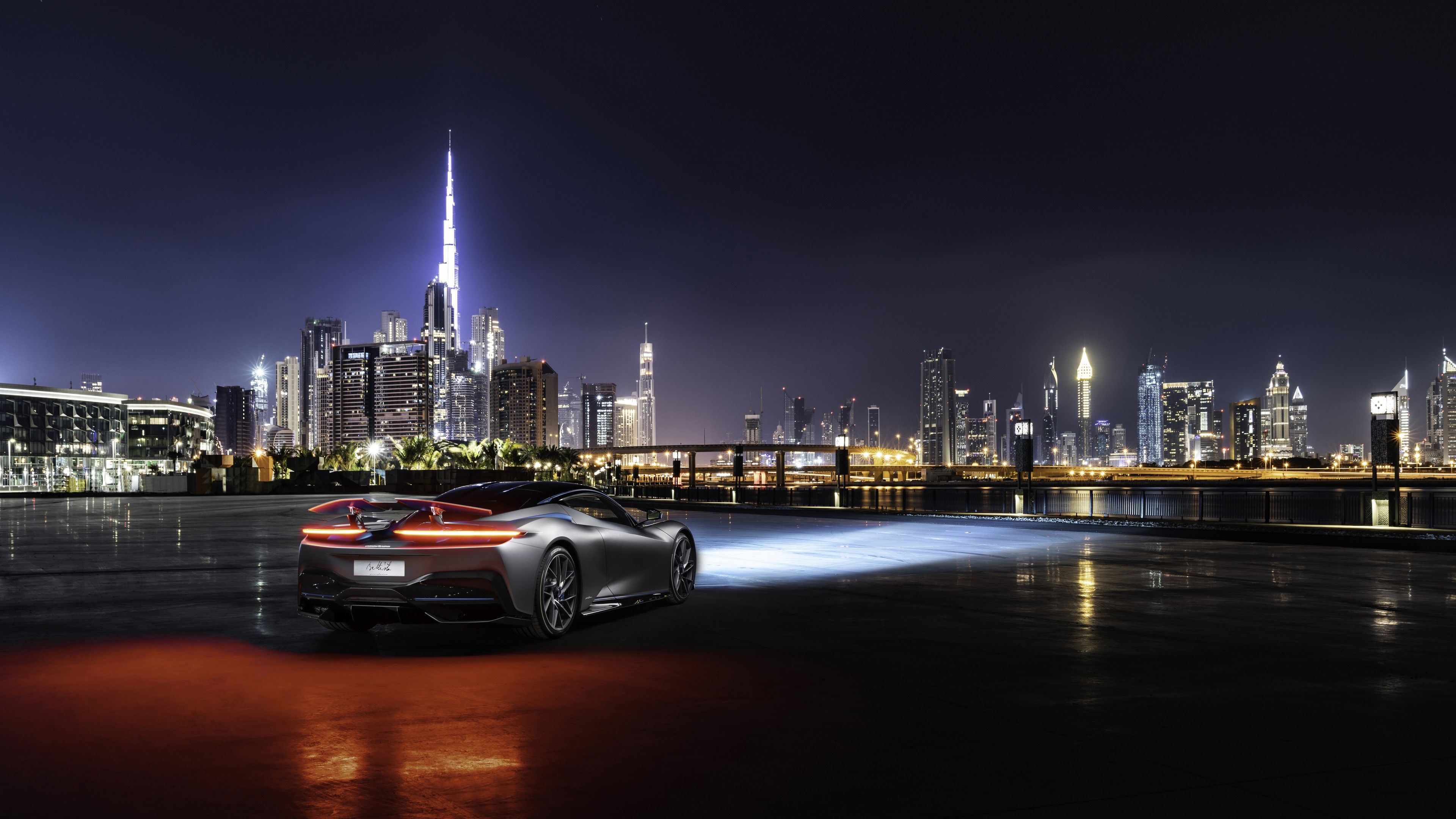 Pininfarina Battista 2019 Dubai 4K 8K .hdcarwallpaper.com