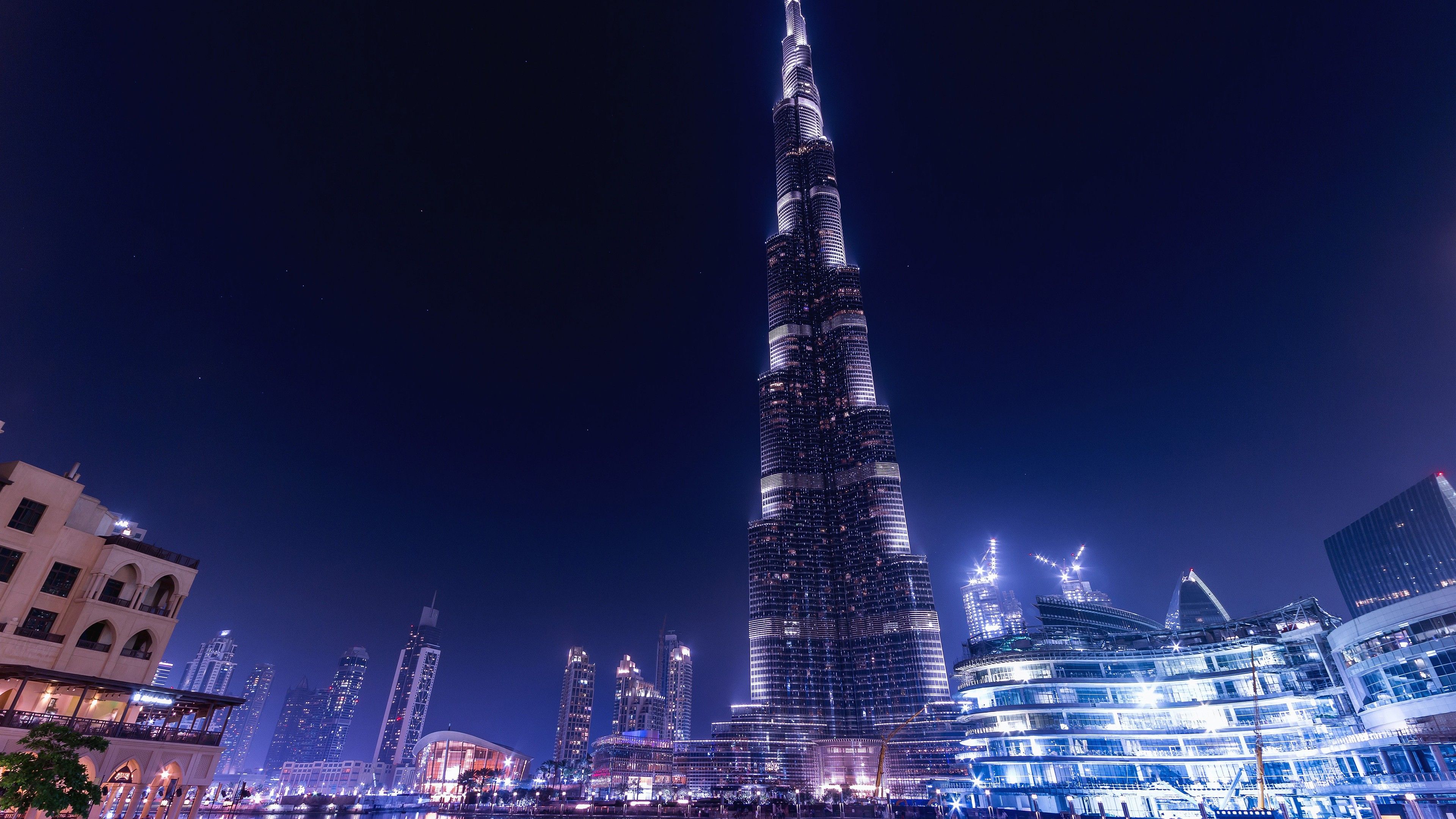 Burj Khalifa Dubai 4K Wallpaper. HD .hdwallpaper.in