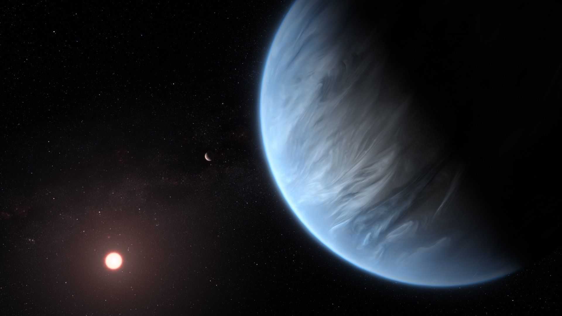 Super Earth Exoplanet 4K Wallpaper .hdwallpaper.in