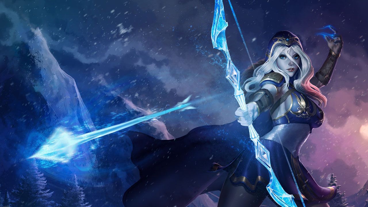 High Noon Ashe League Of Legends Live Wallpaper - WallpaperWaifu