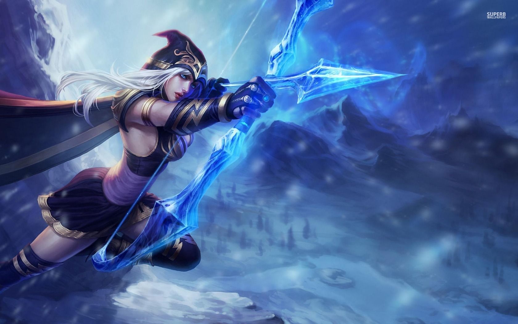 Ashe League Of Legends Live Wallpaper - WallpaperWaifu