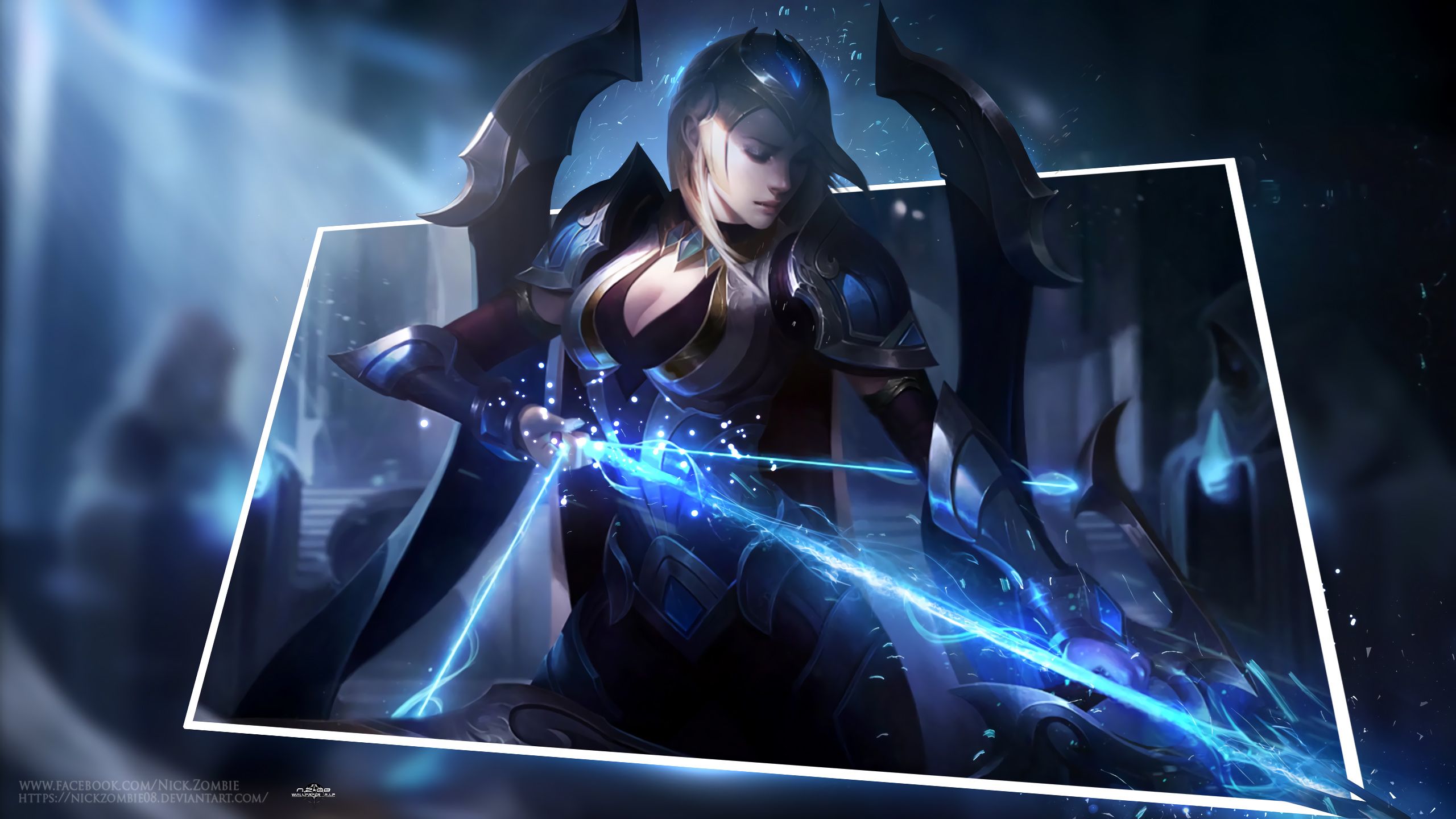 High Noon Ashe League Of Legends Live Wallpaper - WallpaperWaifu