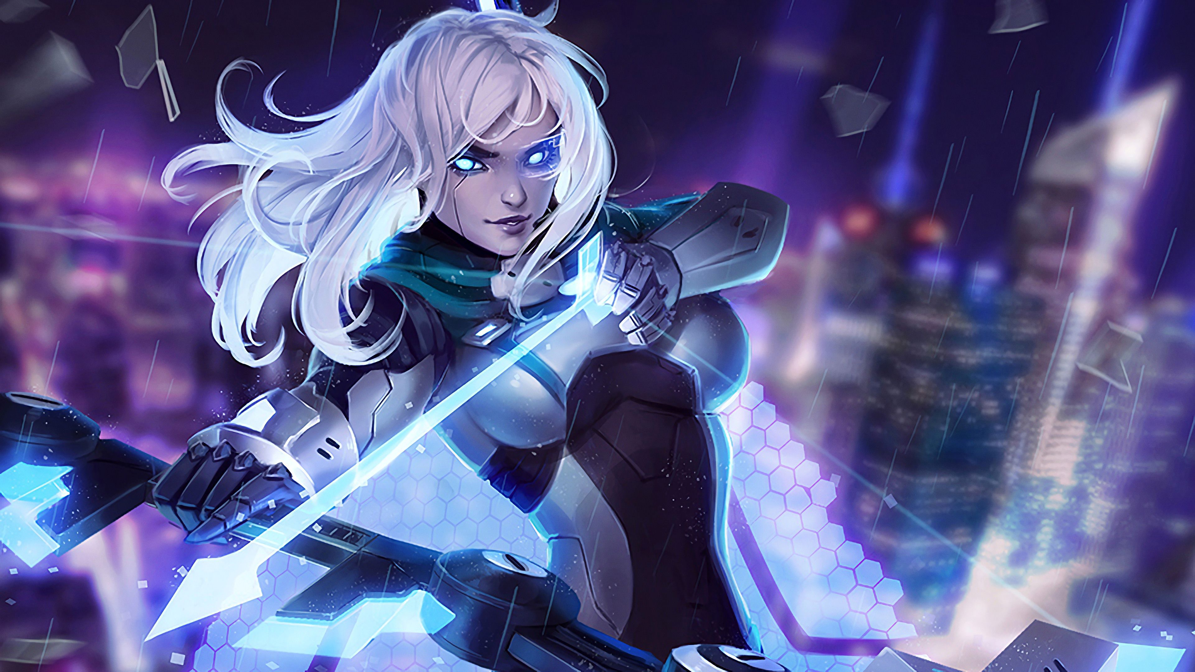 Project Ashe, League Of Legends, Lol, Video Game, 3840x League Of Legends Ashe HD Wallpaper