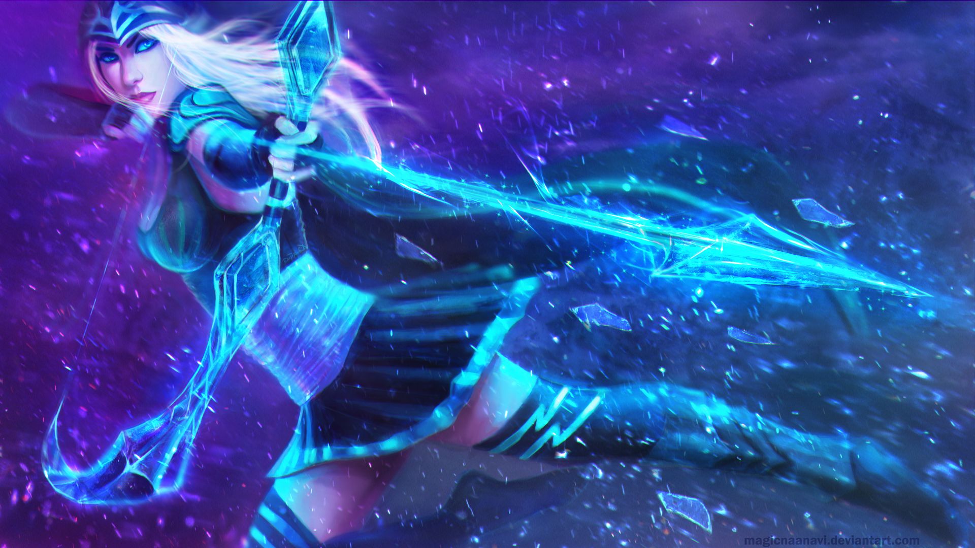 Ashe Wallpaper. LOL Ashe Wallpaper, Ashe Wallpaper and Bashe Wallpaper