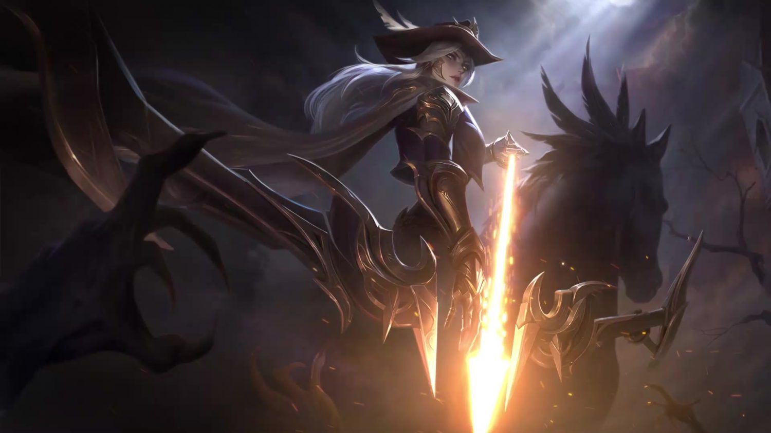 High Noon Ashe League Of Legends Live .wallpaperwaifu.com