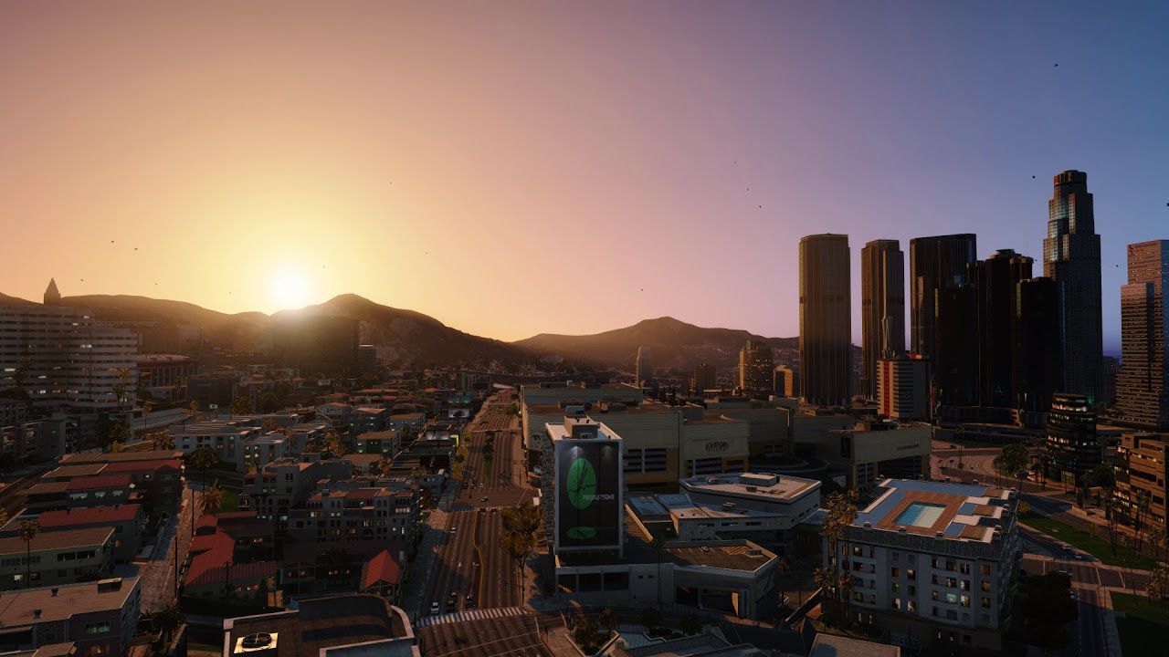 Gta V amanhacer, bom para wallpaper .youtube.com