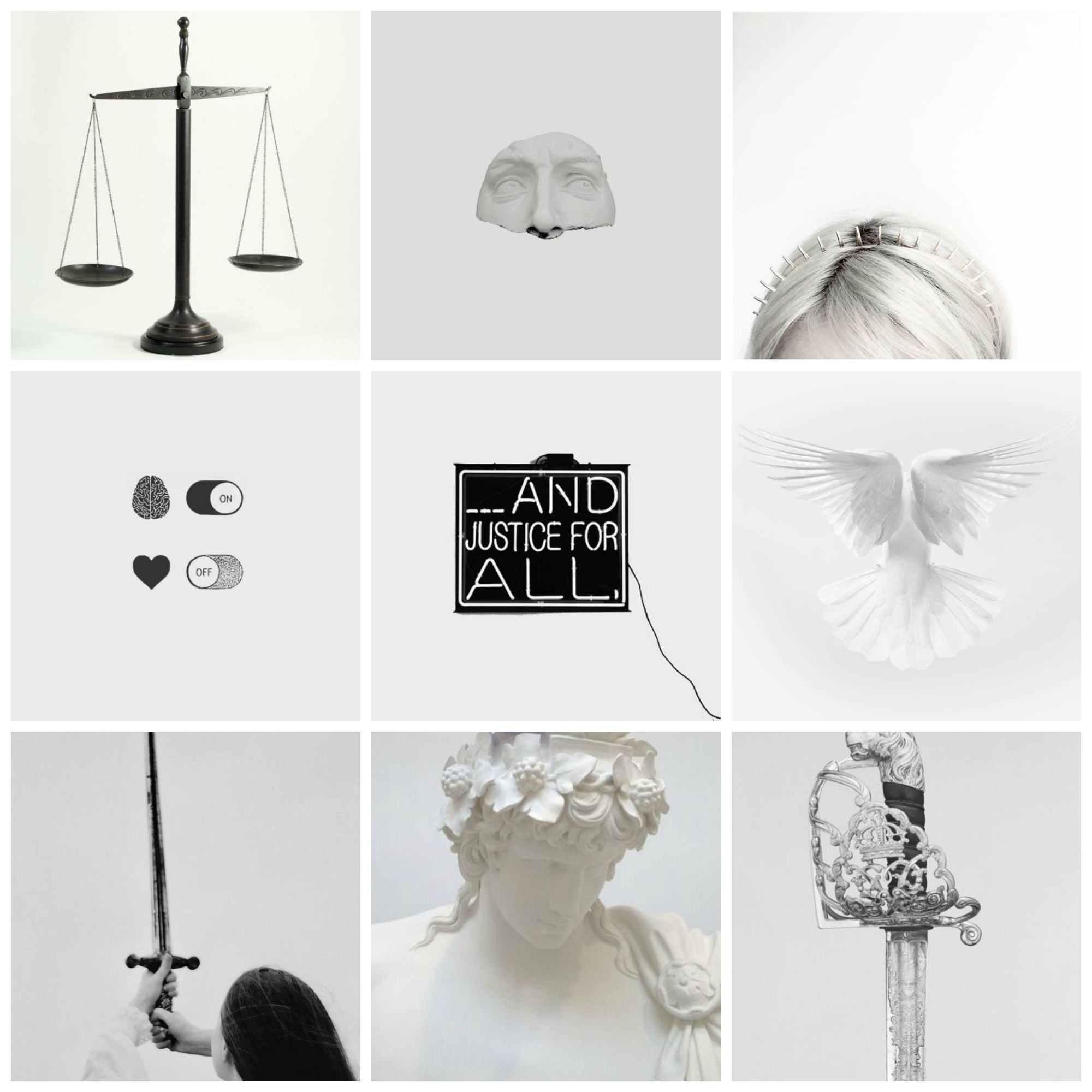 Themis aesthetic collage by me. Aesthetic collage, Law school life, Law school inspiration