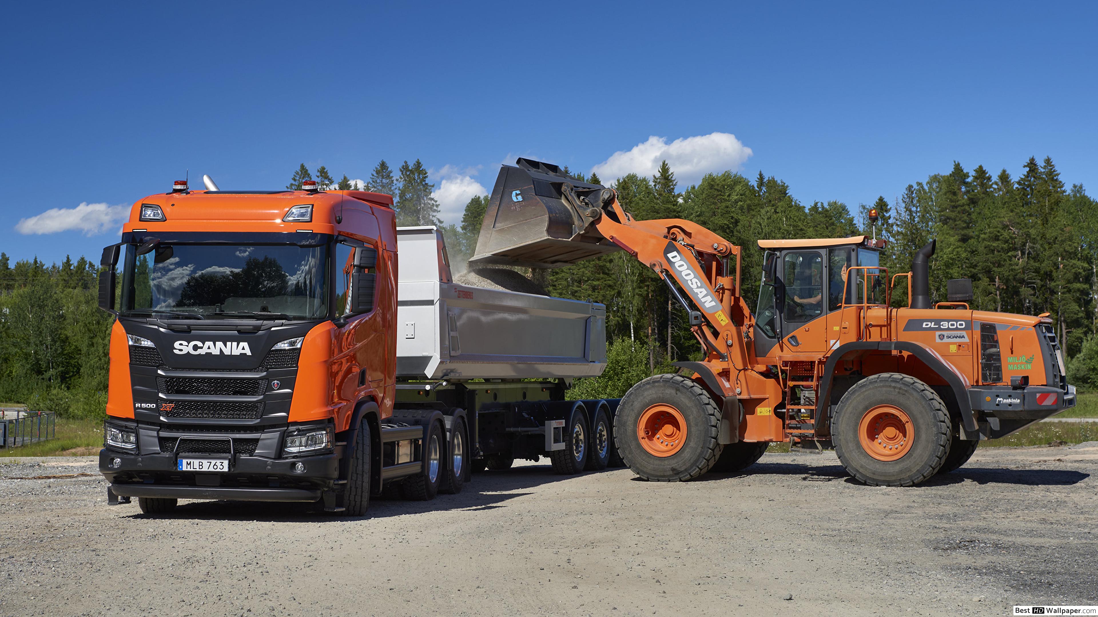 Loader And Dump Truck .wallpapertip.com