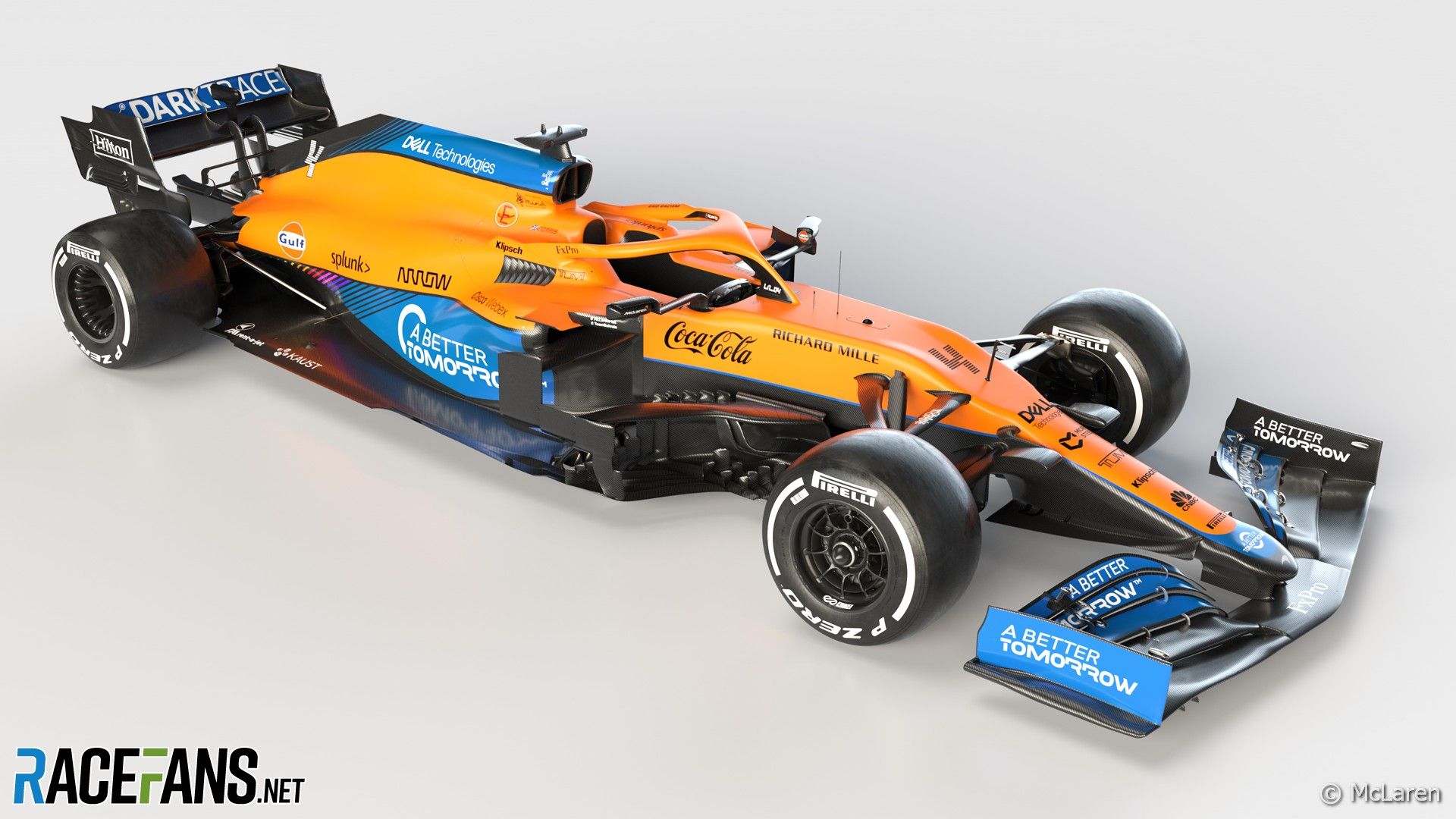 New McLaren F1 car revealed: First picture of MCL35M · RaceFans