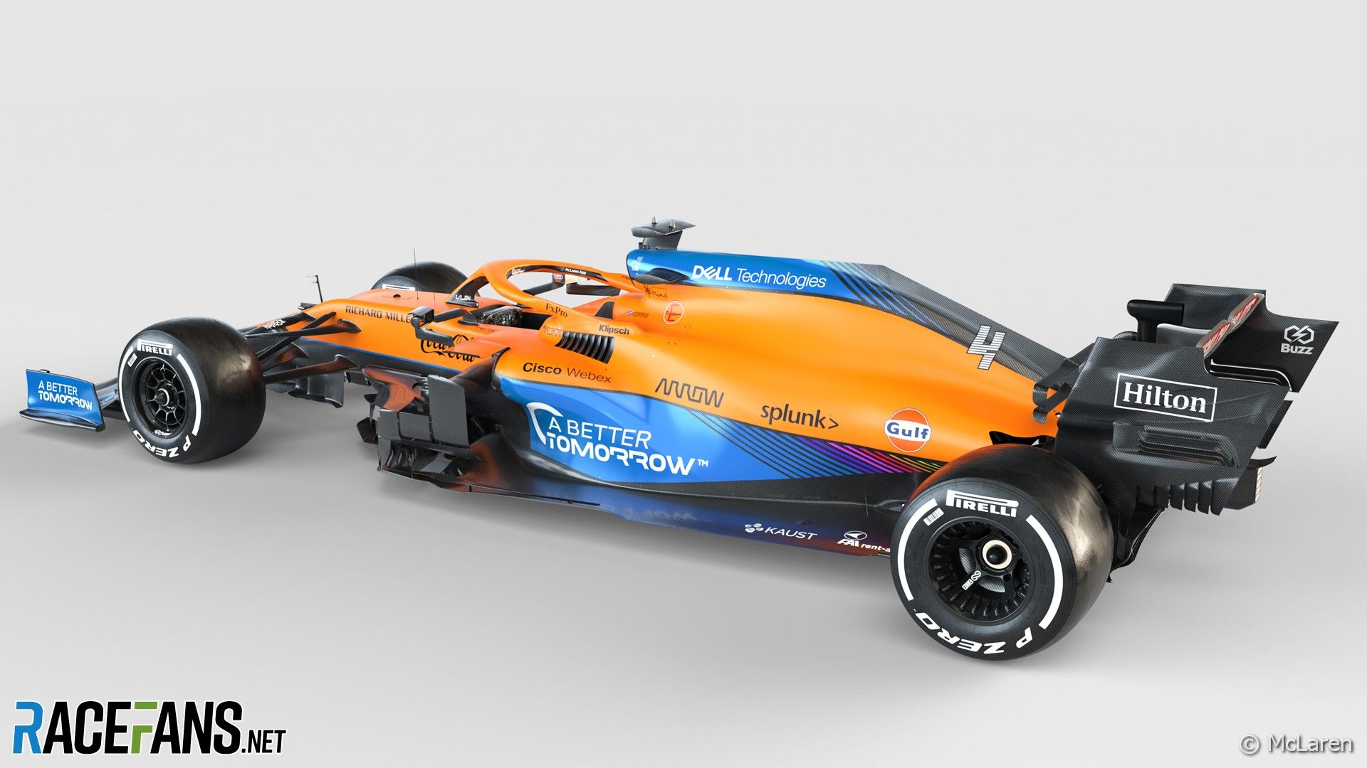 McLaren Mercedes MCL35M, 2021 · RaceFansracefans.net