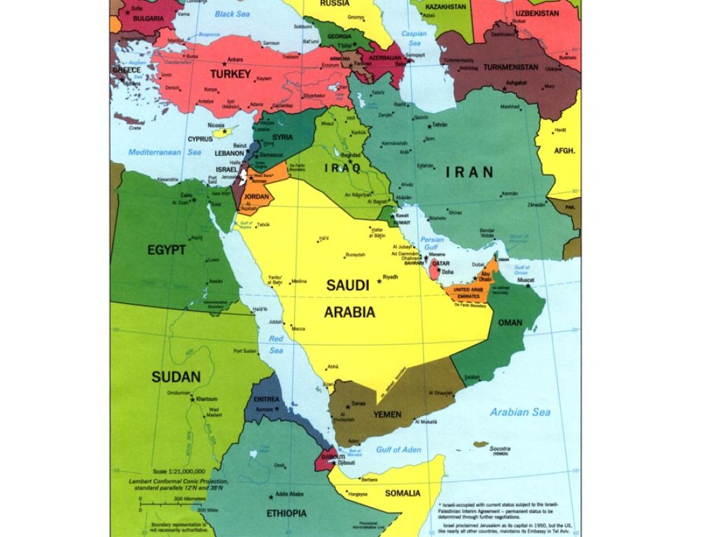 Middle East Mental Map. History, World .showme.com