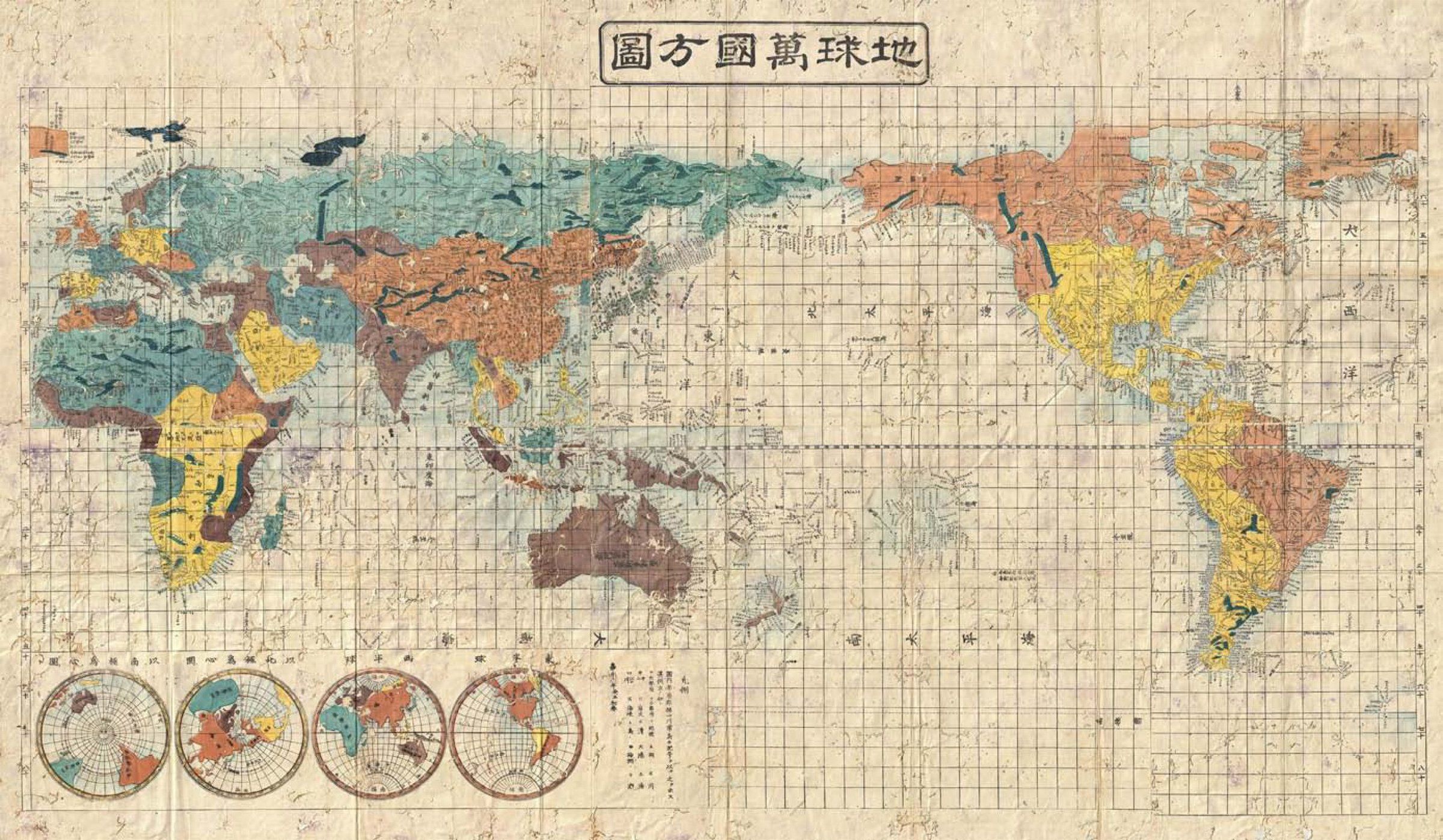 World Maps Cultured World Map Wallpaper .primewalls.com · In stock