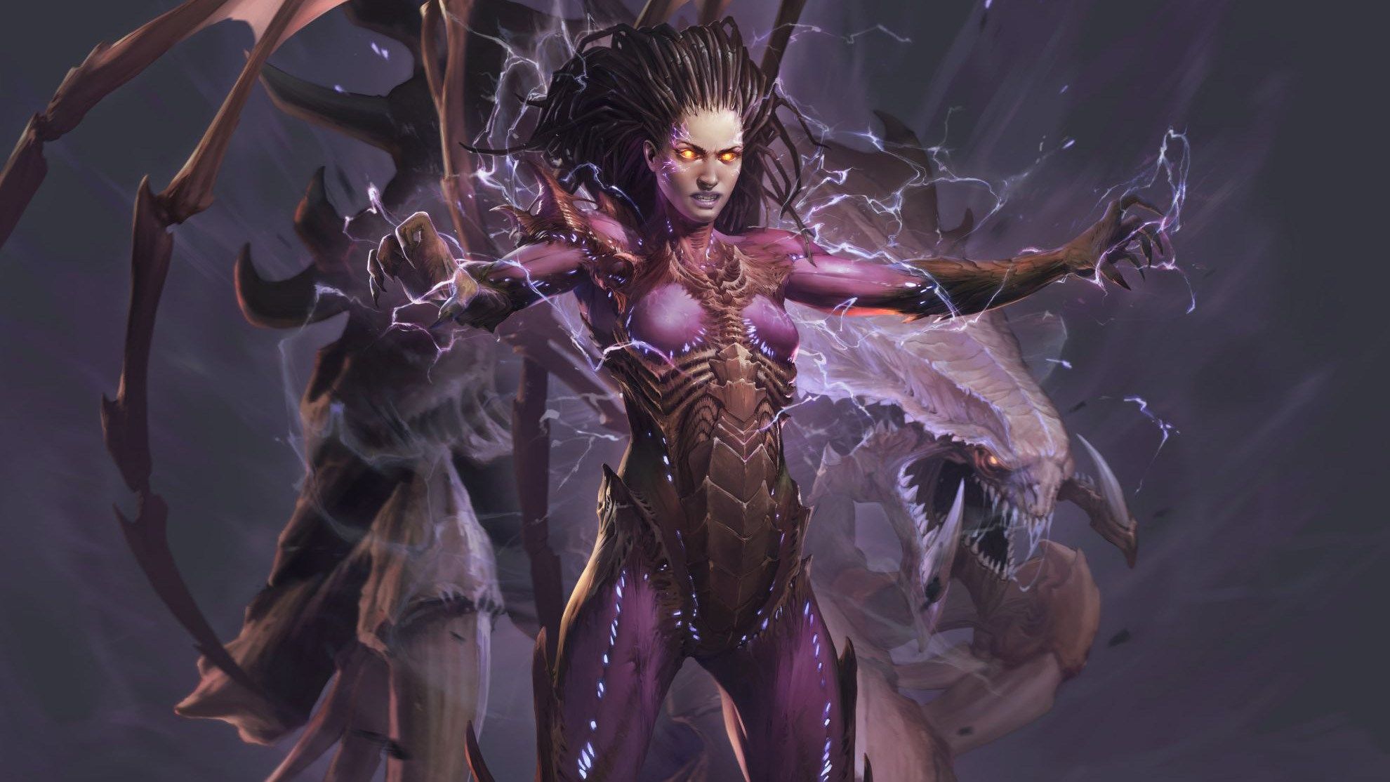 Sarah Kerrigan, StarCraft, StarCraft II .wallur.com