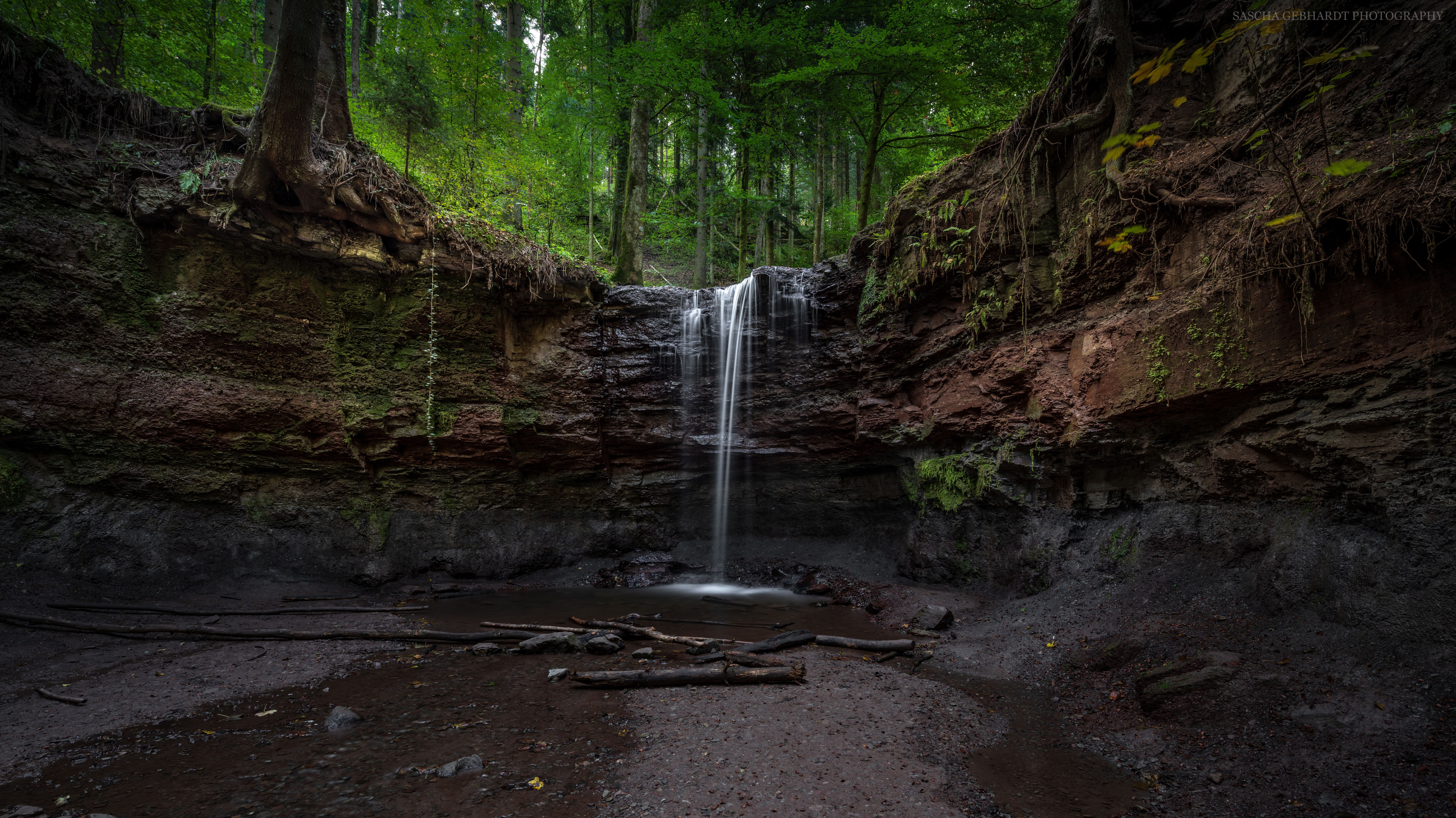 Waterfall Forest 8k, HD Nature, 4k Wallpaper, Image, Background, Photo and Picture