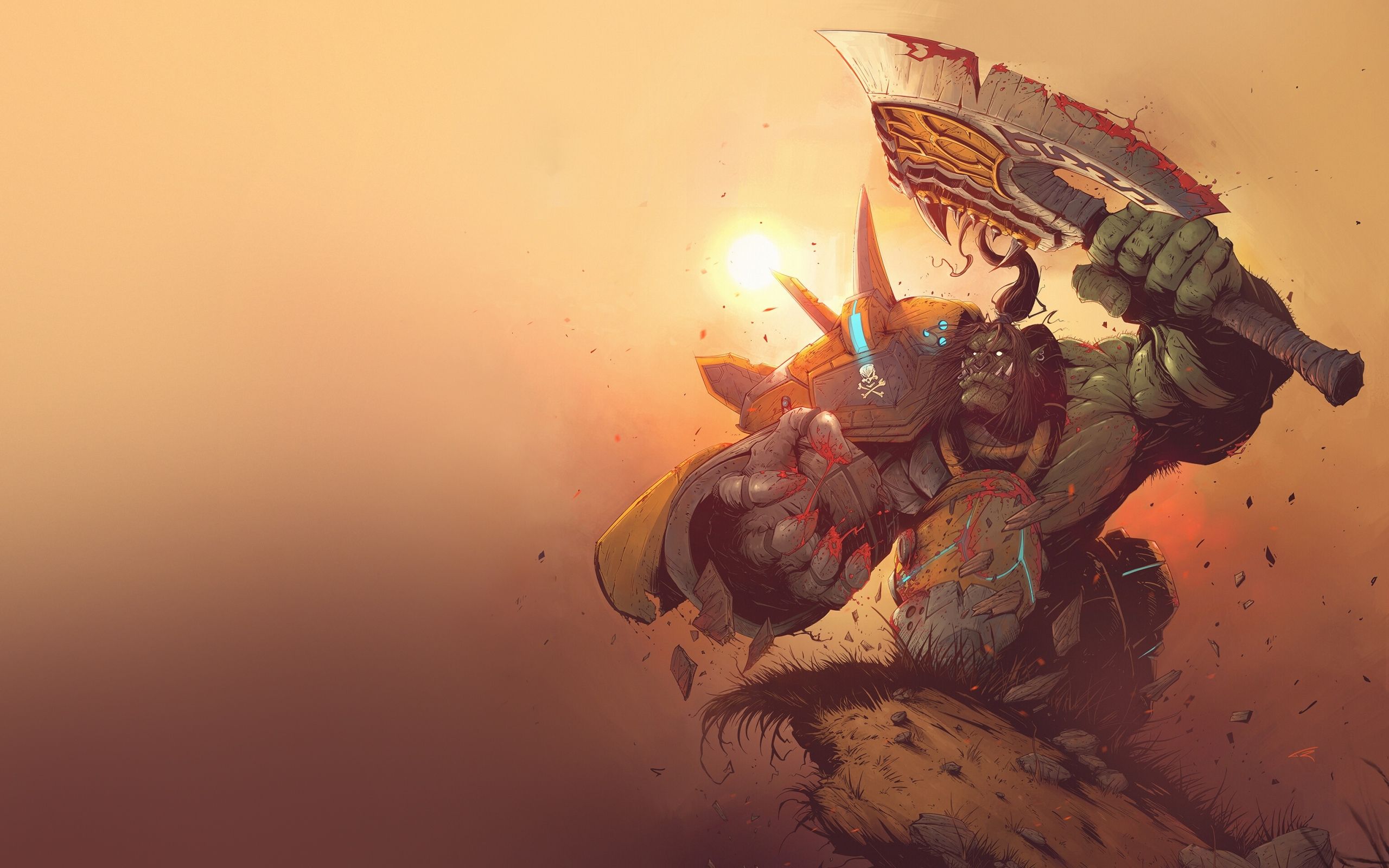 Grommash Hellscream, Orc, World of Warcraft Wallpaper & Background Image