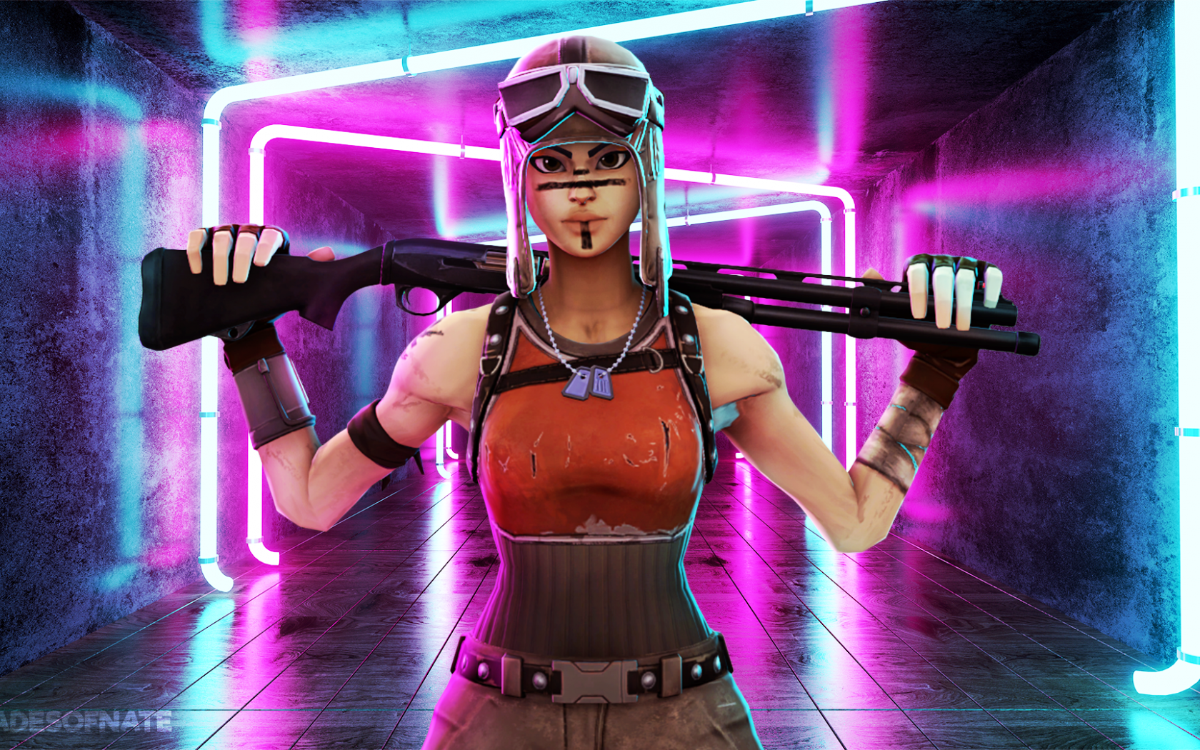 Fortnite Renegade Raider Wallpaper .wallpaperafari.com