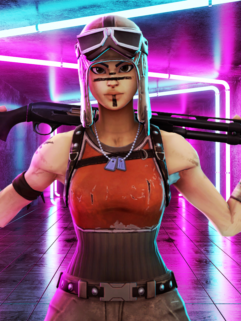 Fortnite Renegade Raider Wallpaper .wallpaperafari.com