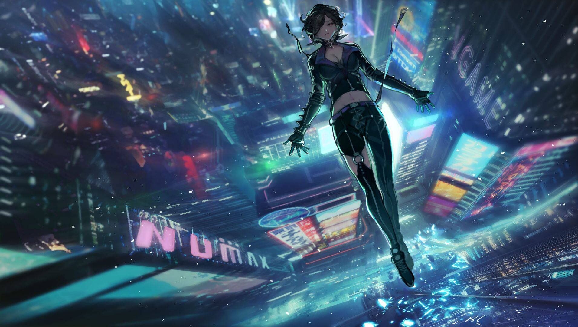 Cyber City Anime Wallpapers - Wallpaper Cave