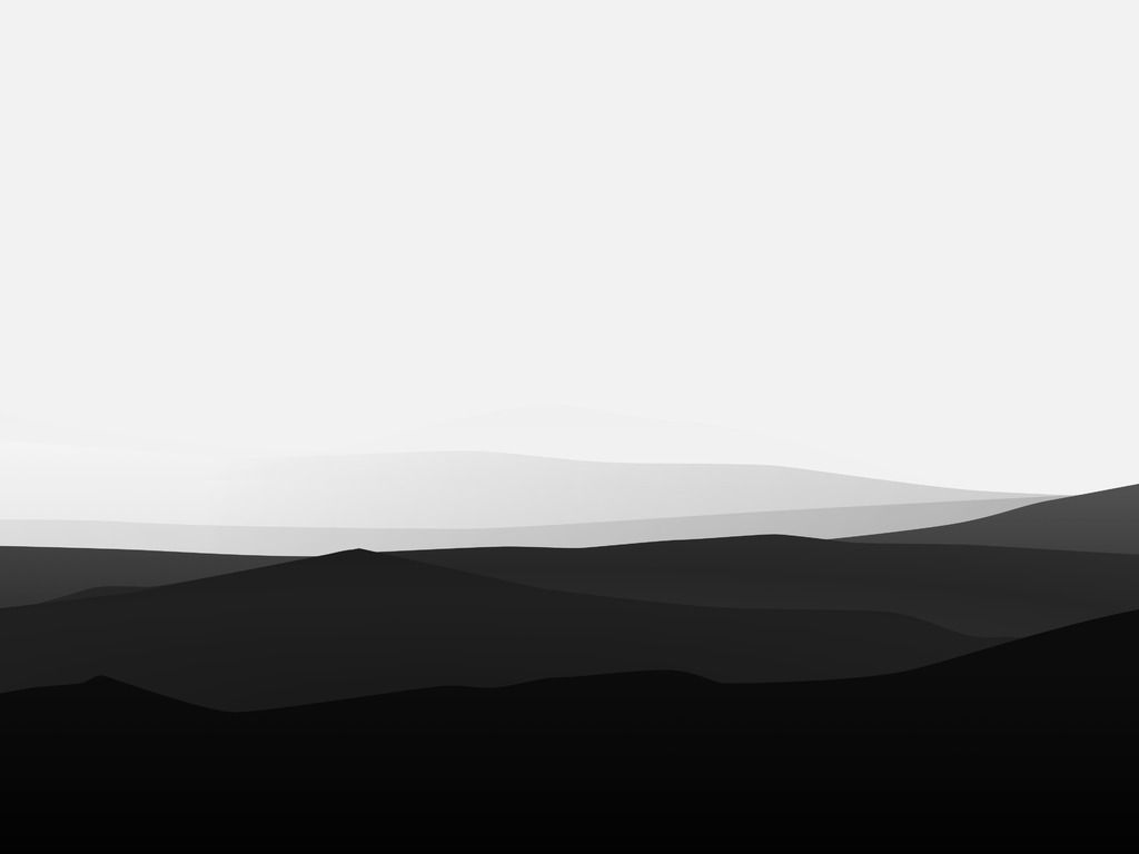 Minimalist Mountains Black And .hdqwalls.com
