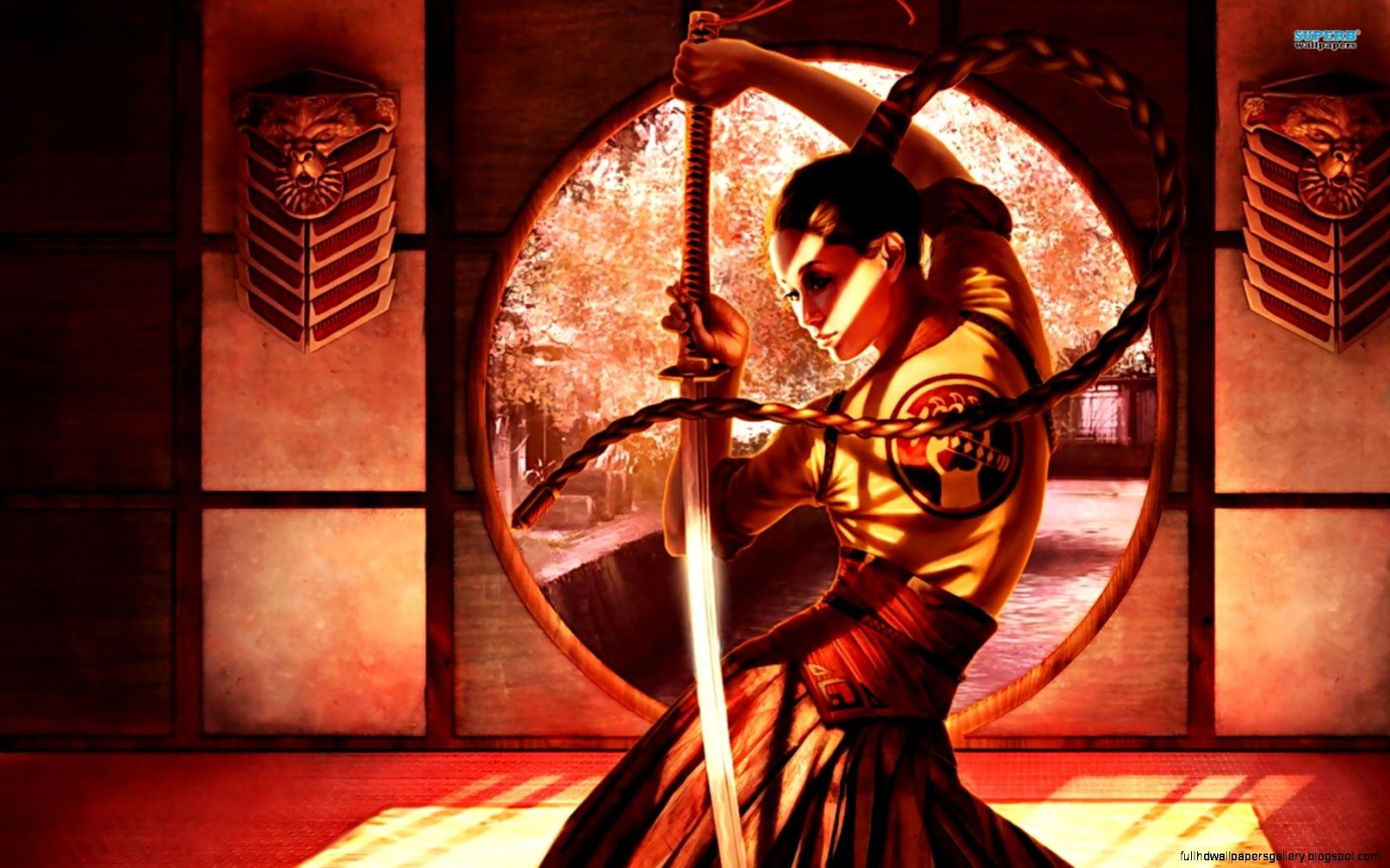 Samurai Girl Wallpaper. Full HD Wallpaperfullhdwallpapergallery.blogspot.com