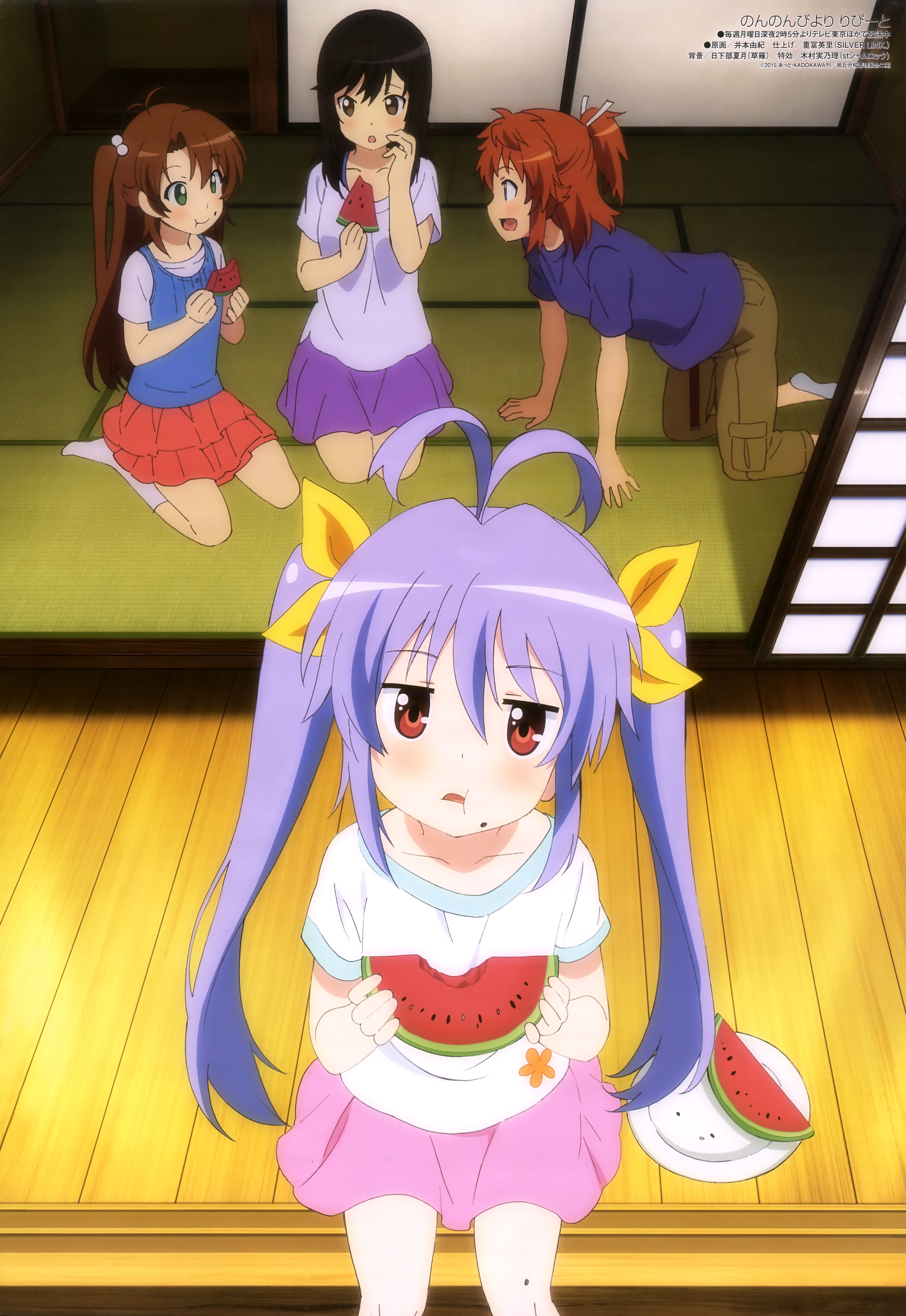 Non Non Biyori, Mobile Wallpaper Anime Image Board