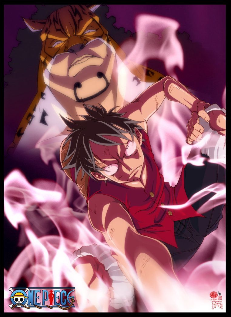 one piece luffy gear second