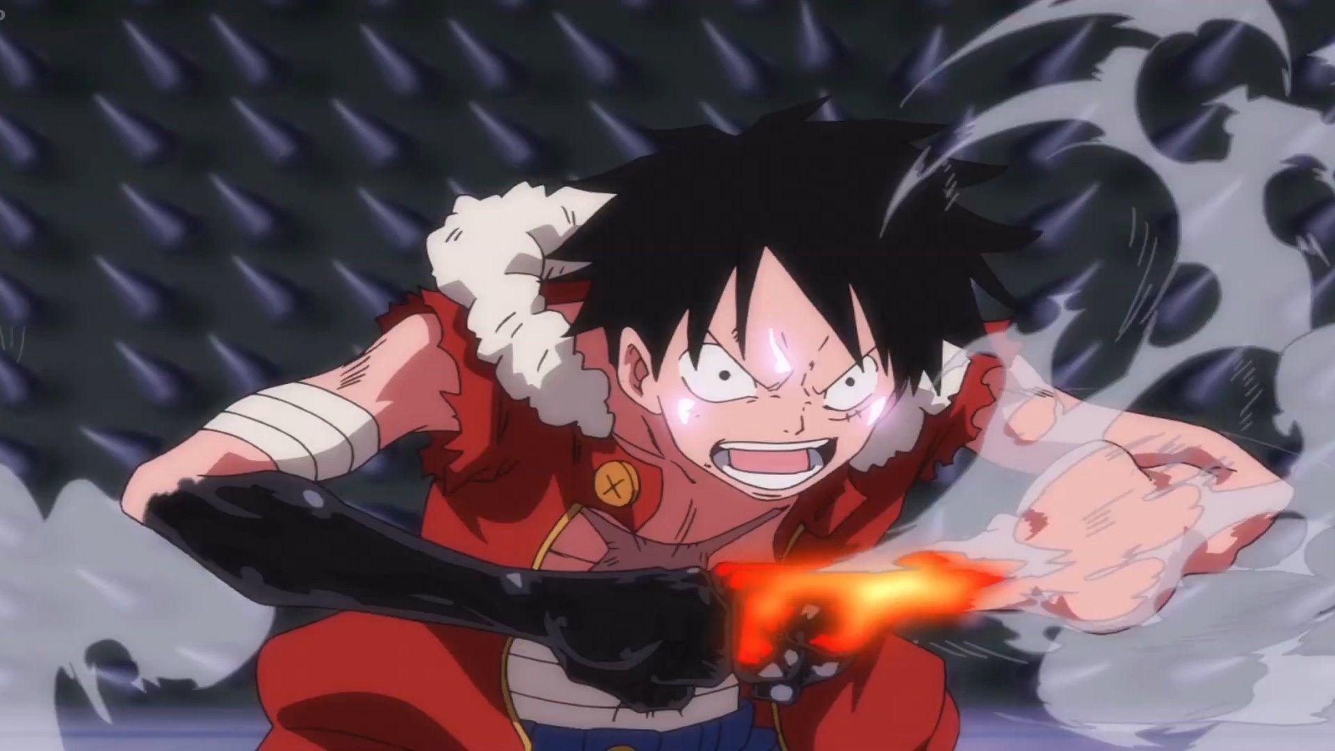 Luffy' Second Gear with Haki. Anime .com