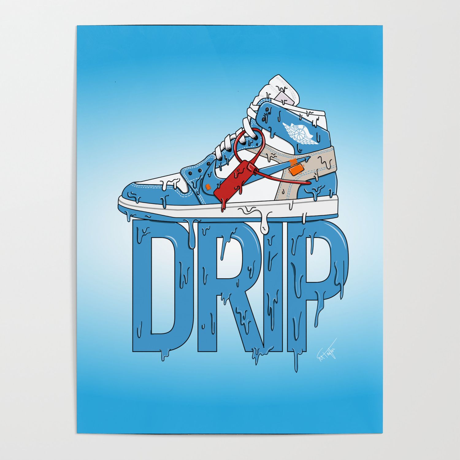 Drip Shoes Wallpaper