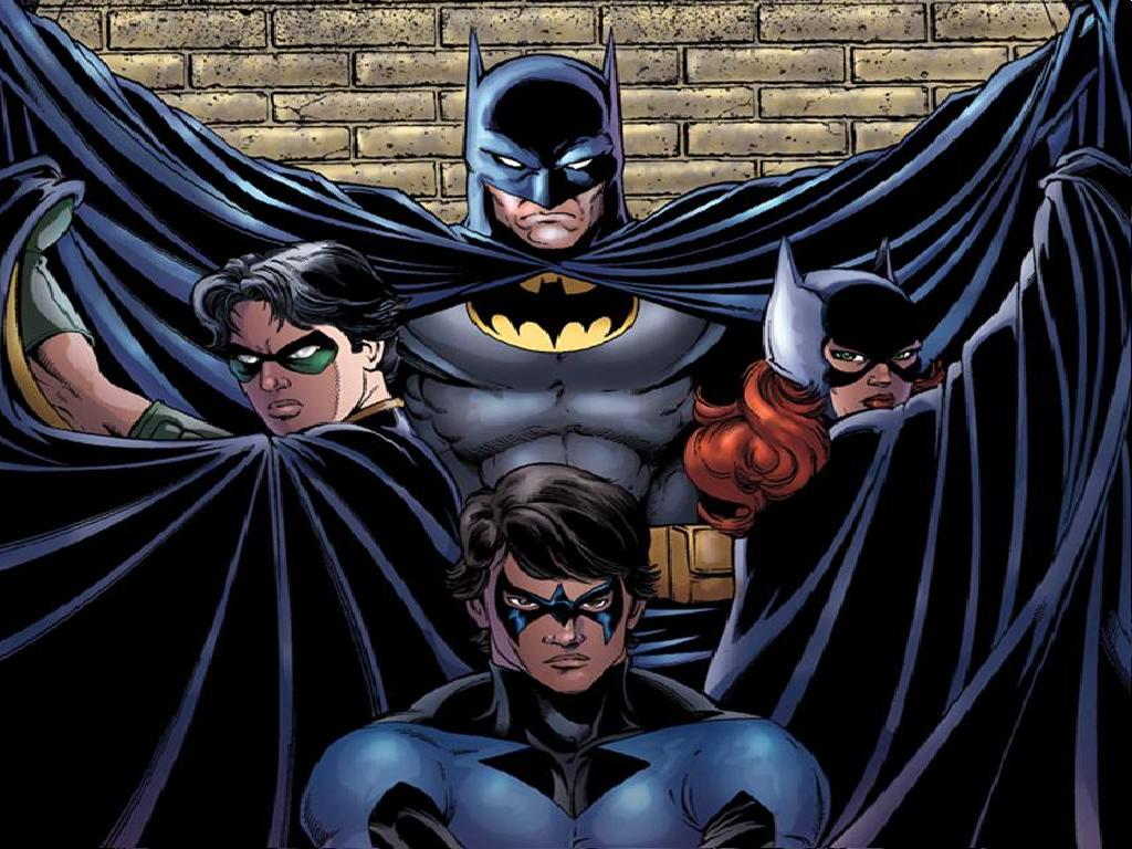 Nightwing and Batgirl Wallpaper on .wallpaperafari.com