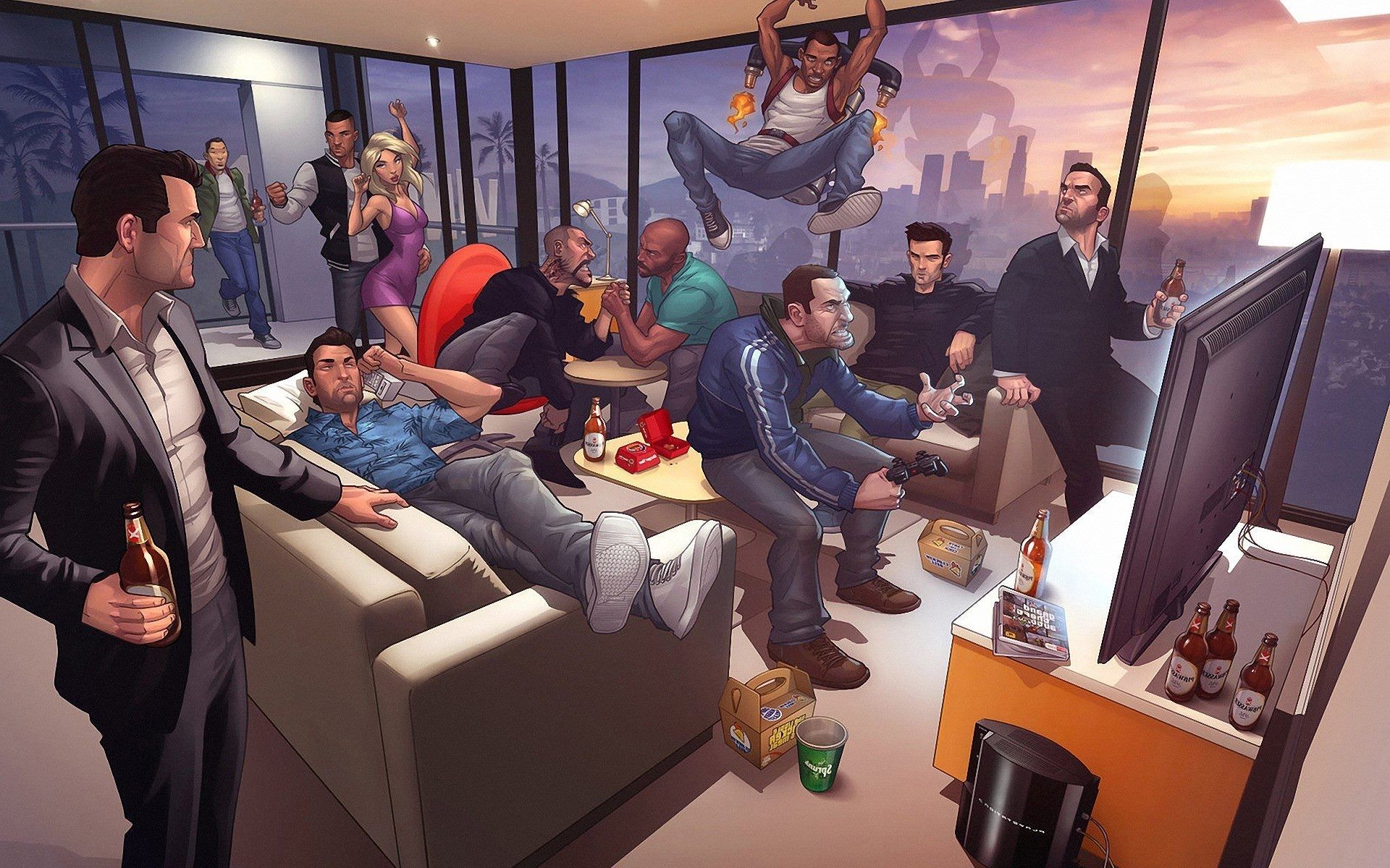 GTA Characters Wallpapers Wallpaper Cave