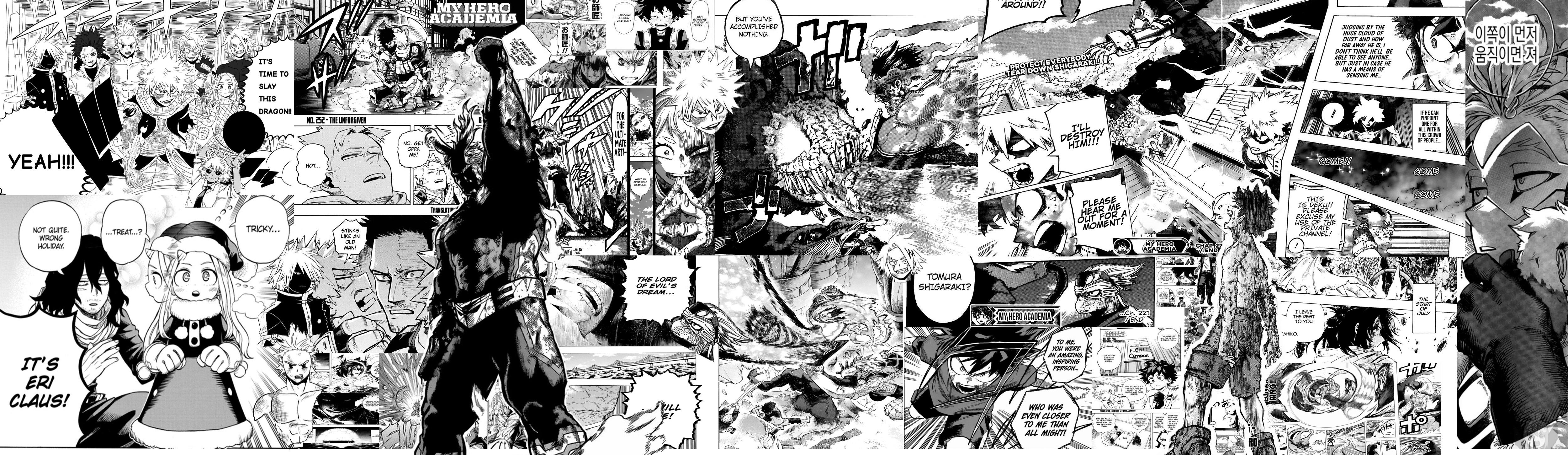 1920×1080 mha manga multi screen back .reddit.com