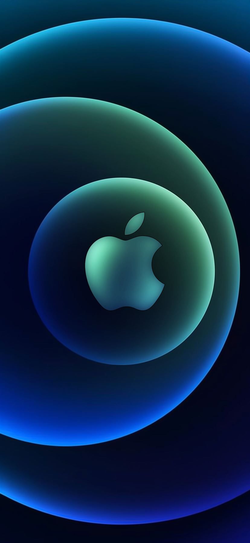 Apple Event 13 Oct Logo Dark by AR7 iPhone 11 Wallpaper Free Download