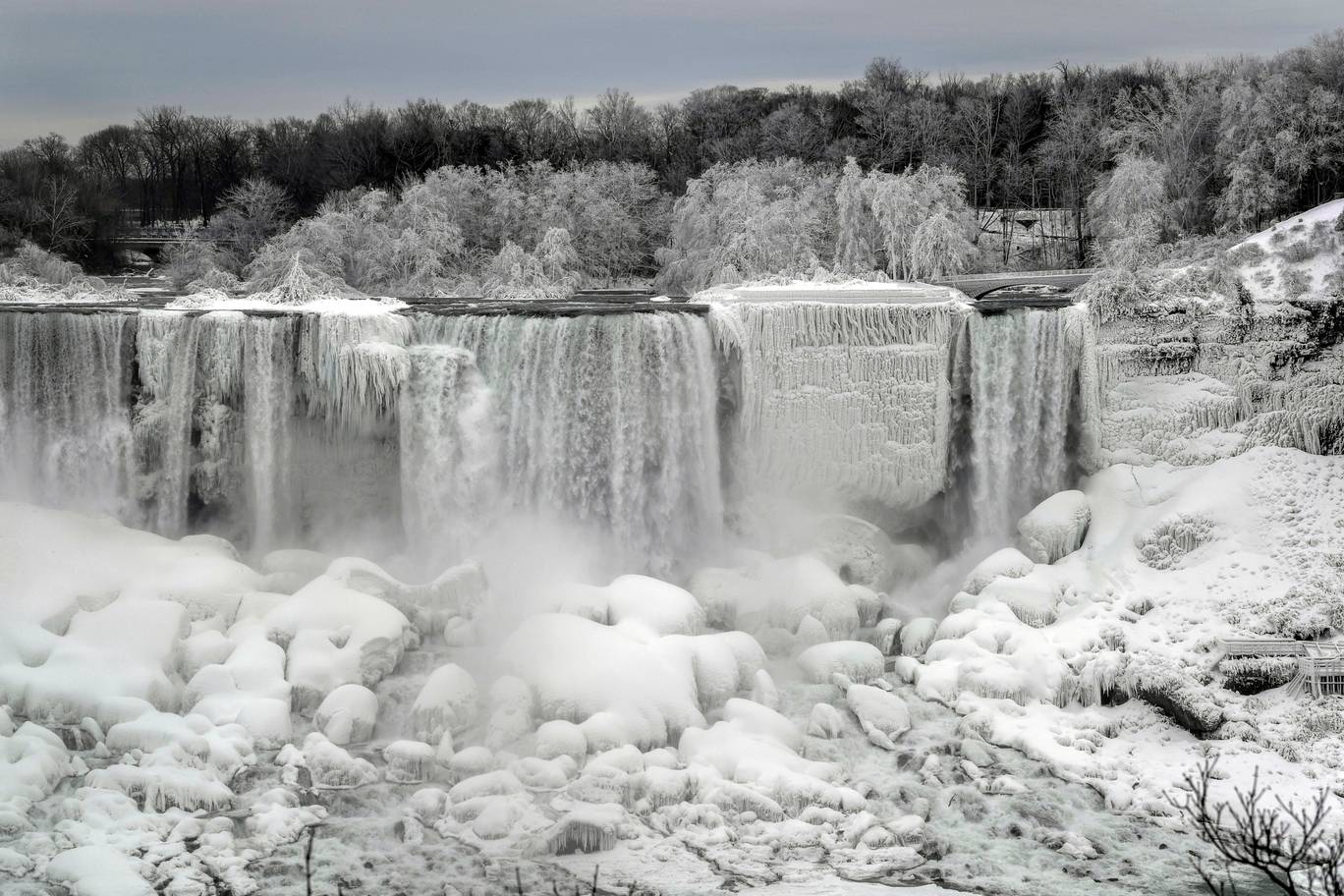 Niagara Falls Frozen Wallpaper .wallpapertip.com