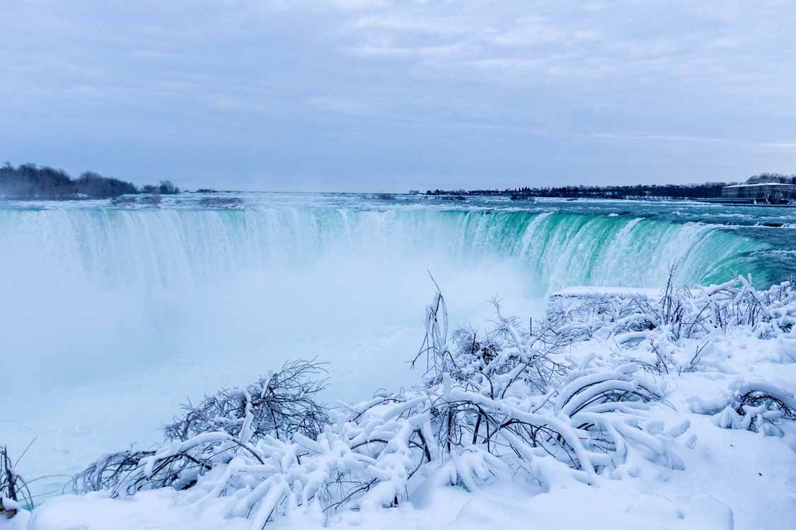 Niagara Falls In Winter .wanderingwagars.com