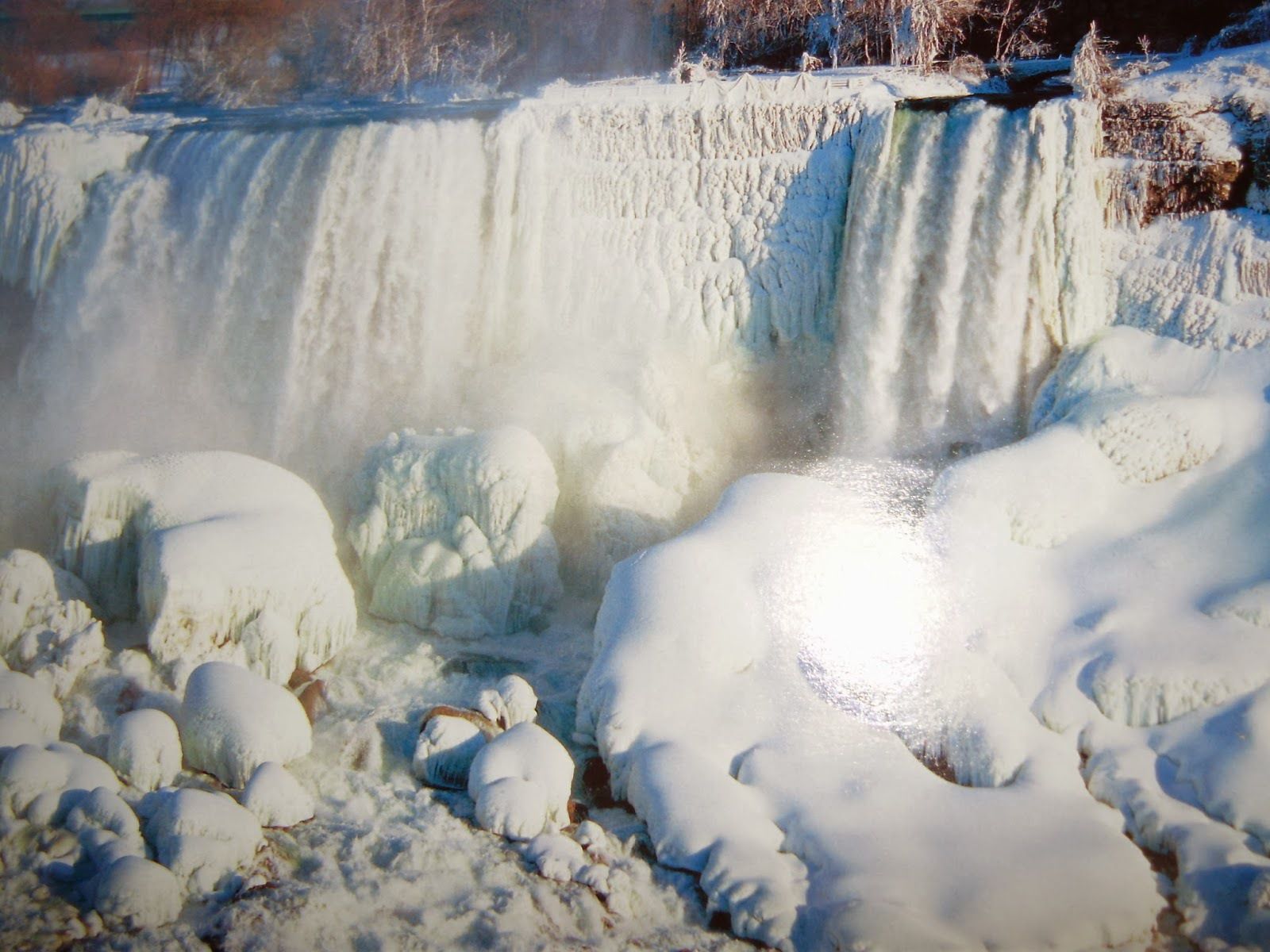Frozen Niagara Falls wallpaper .com