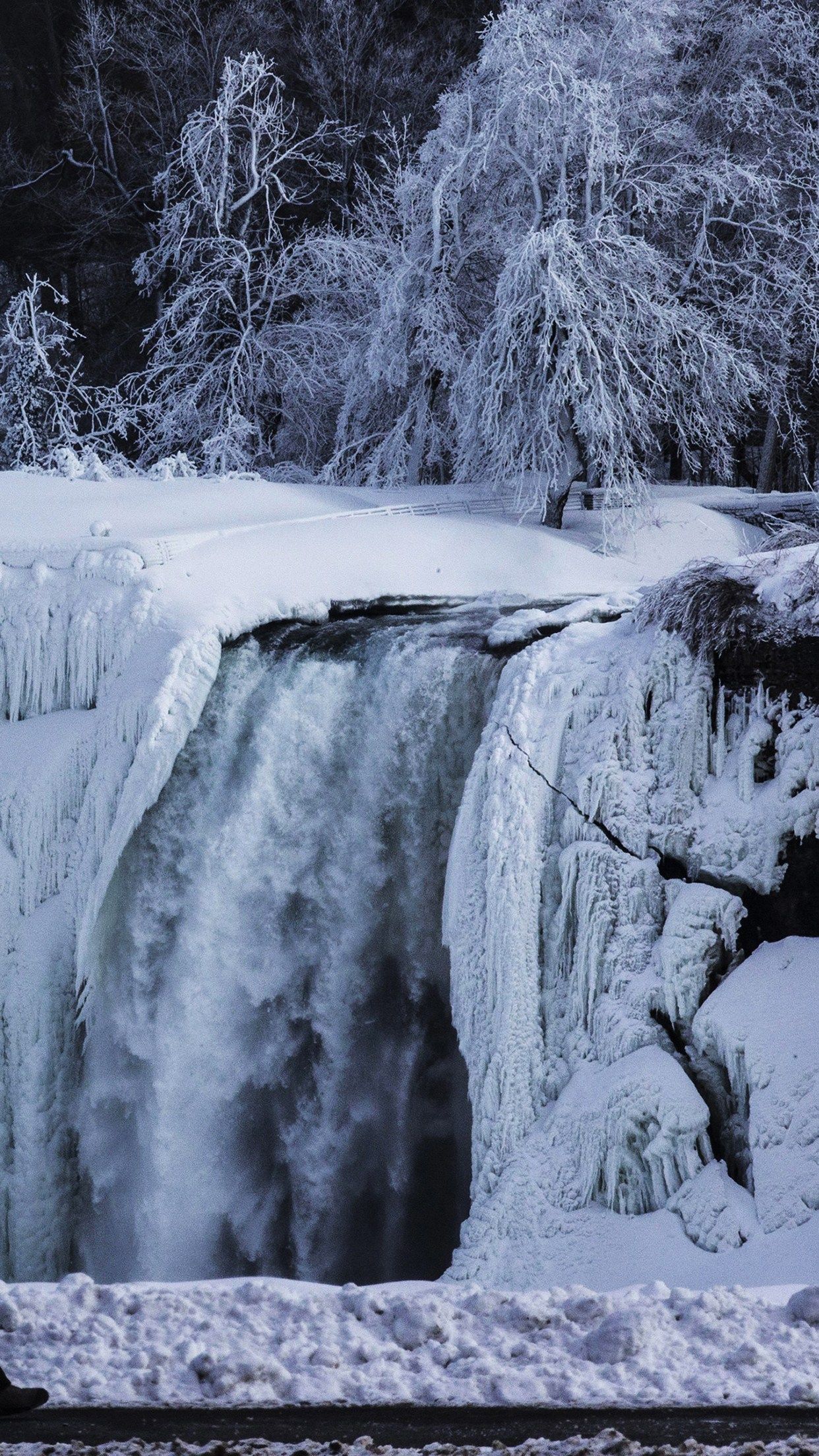 Frozen Niagara falls Wallpaper3wallpaper.fr