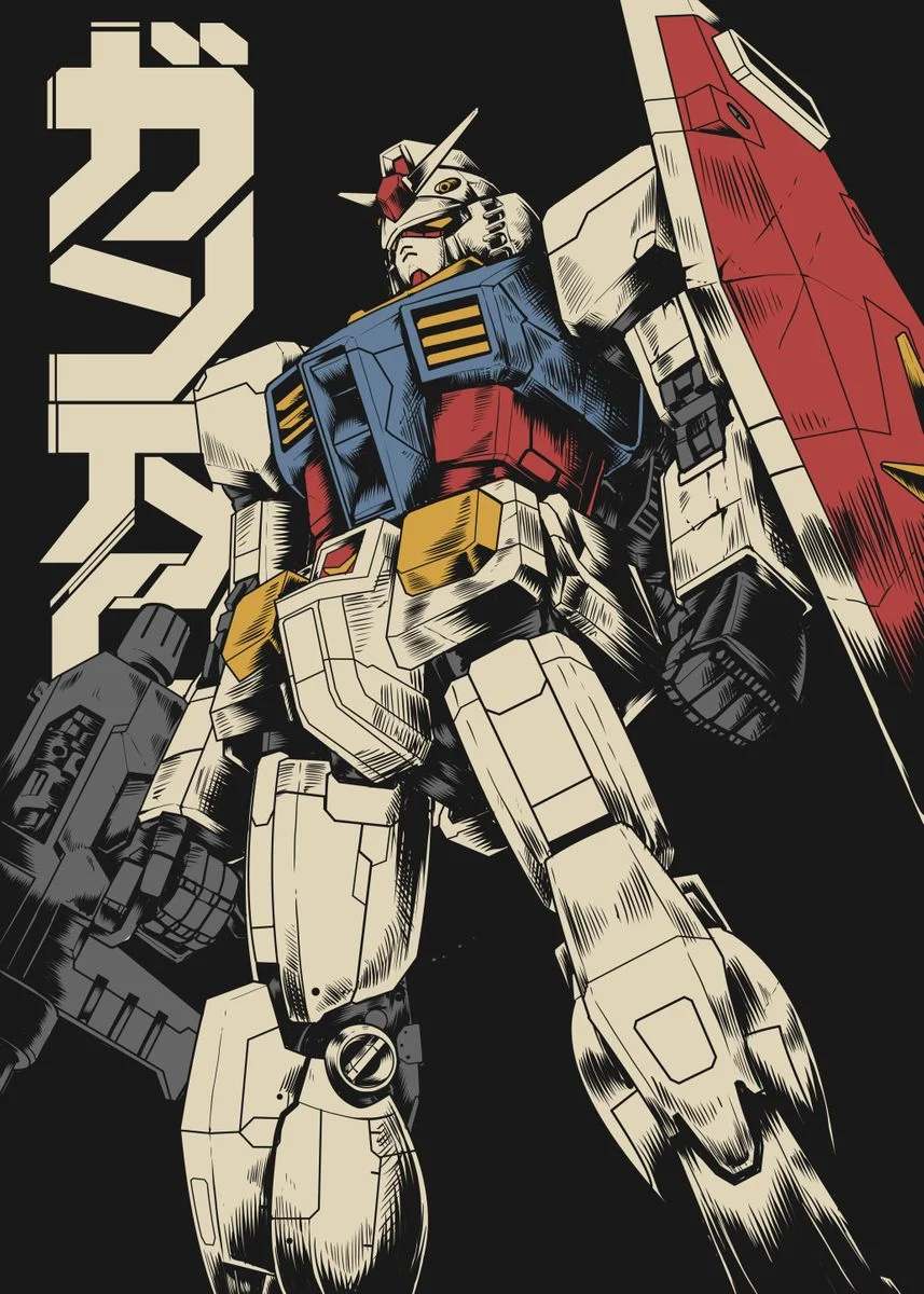 RX 78 2 Gundam' Metal Poster .com