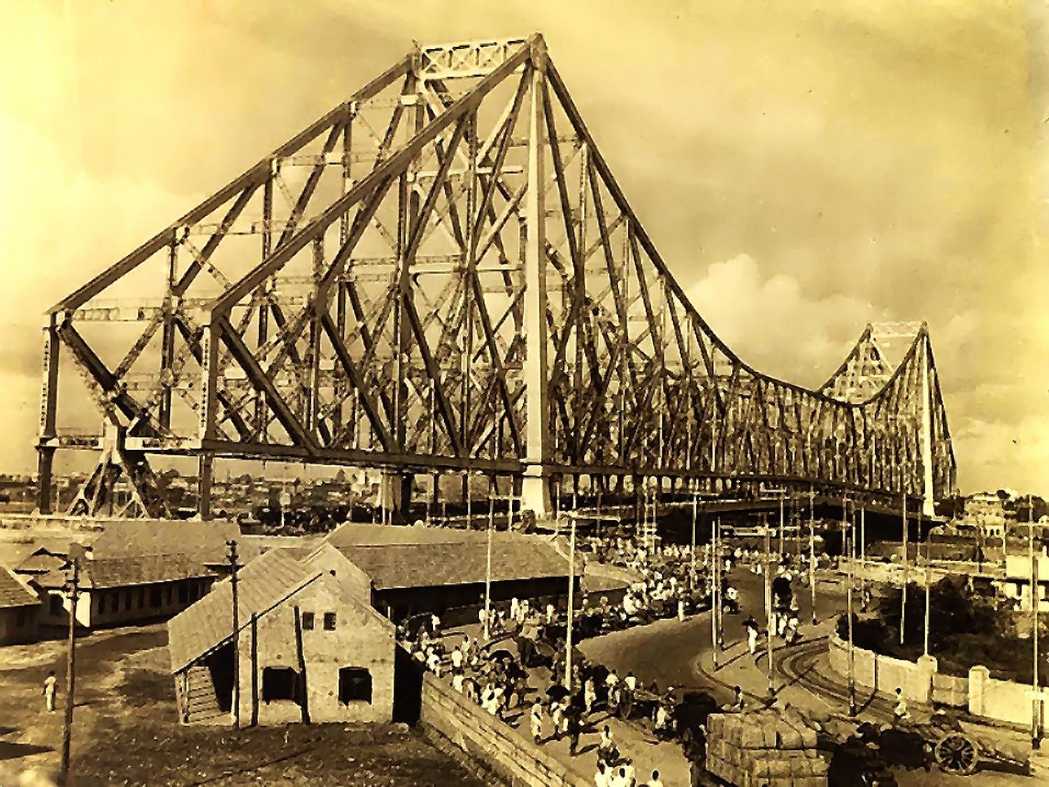Howrah Bridge, 1946