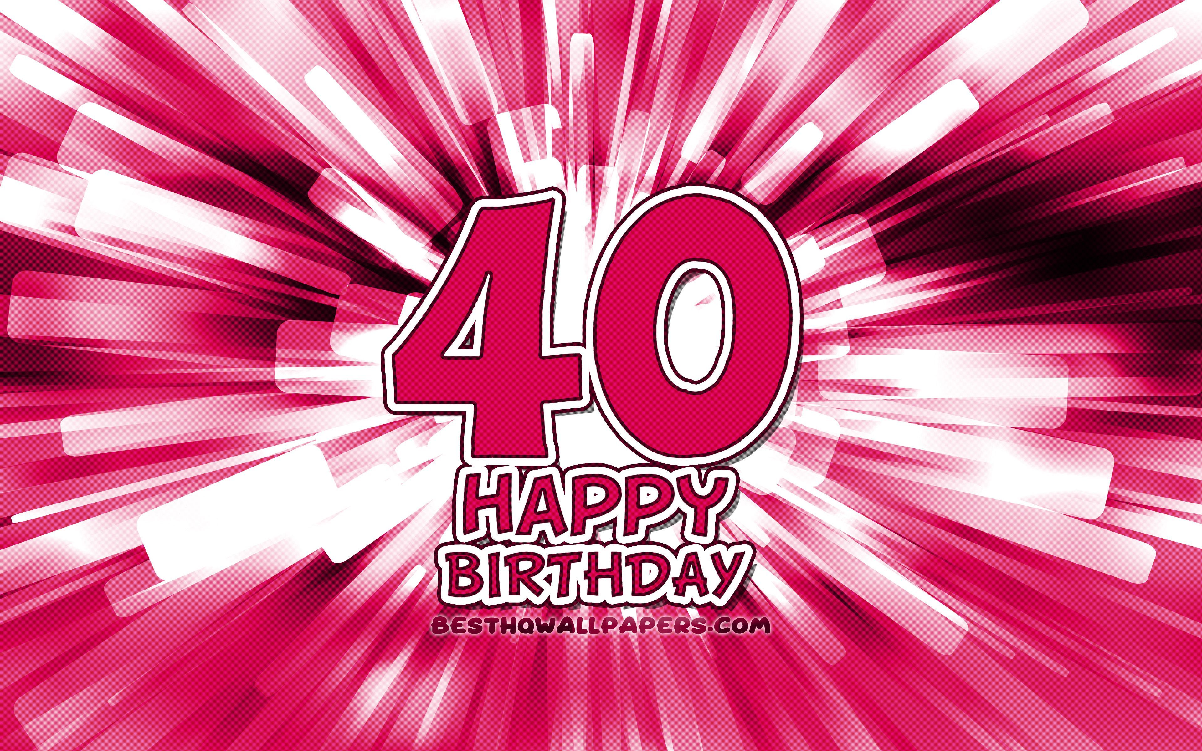 40th Birthday Backdrop - Etsy UK