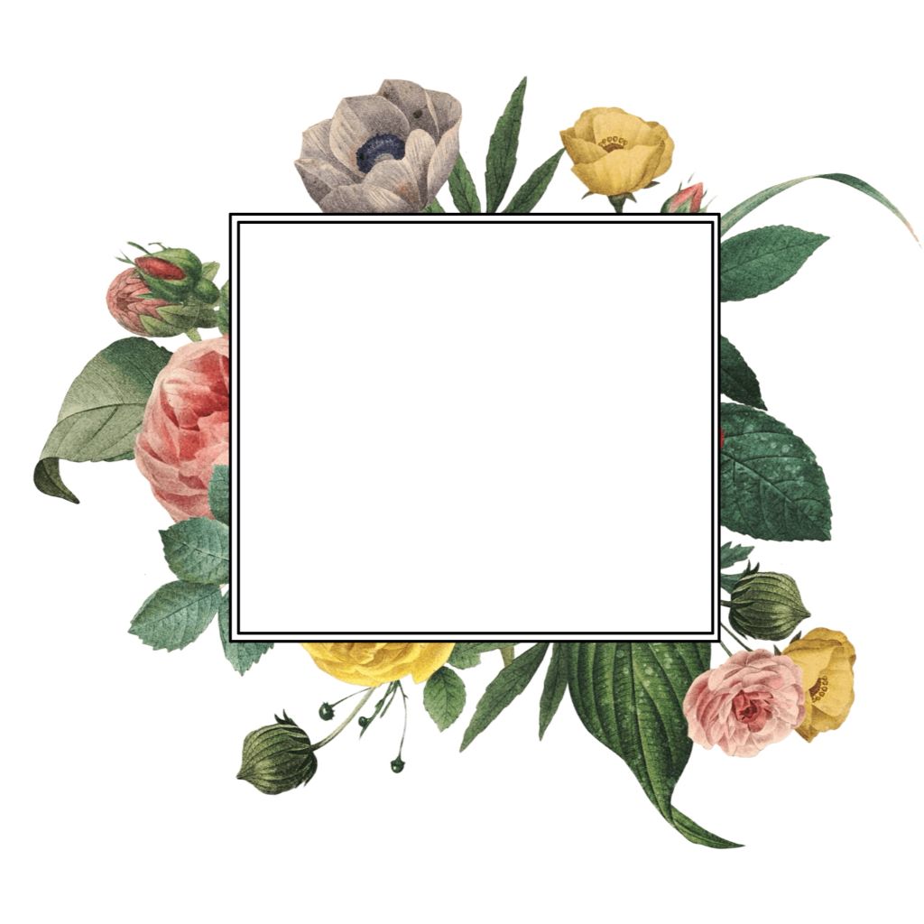 Floral frame. Kreatif, Ilustrator .com