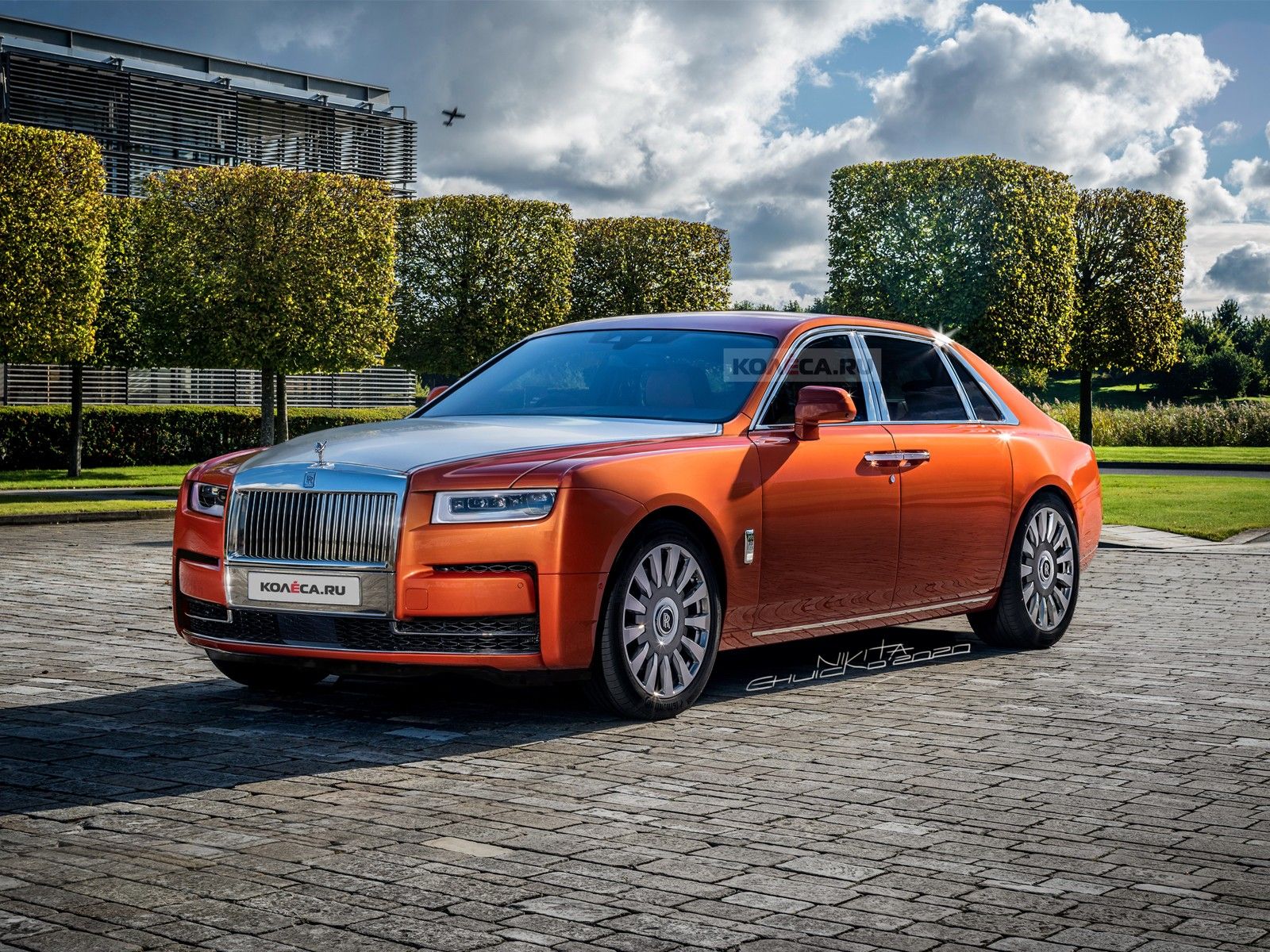 SPIED: 2021 Rolls Royce Ghost Shows Off .bmwblog.com