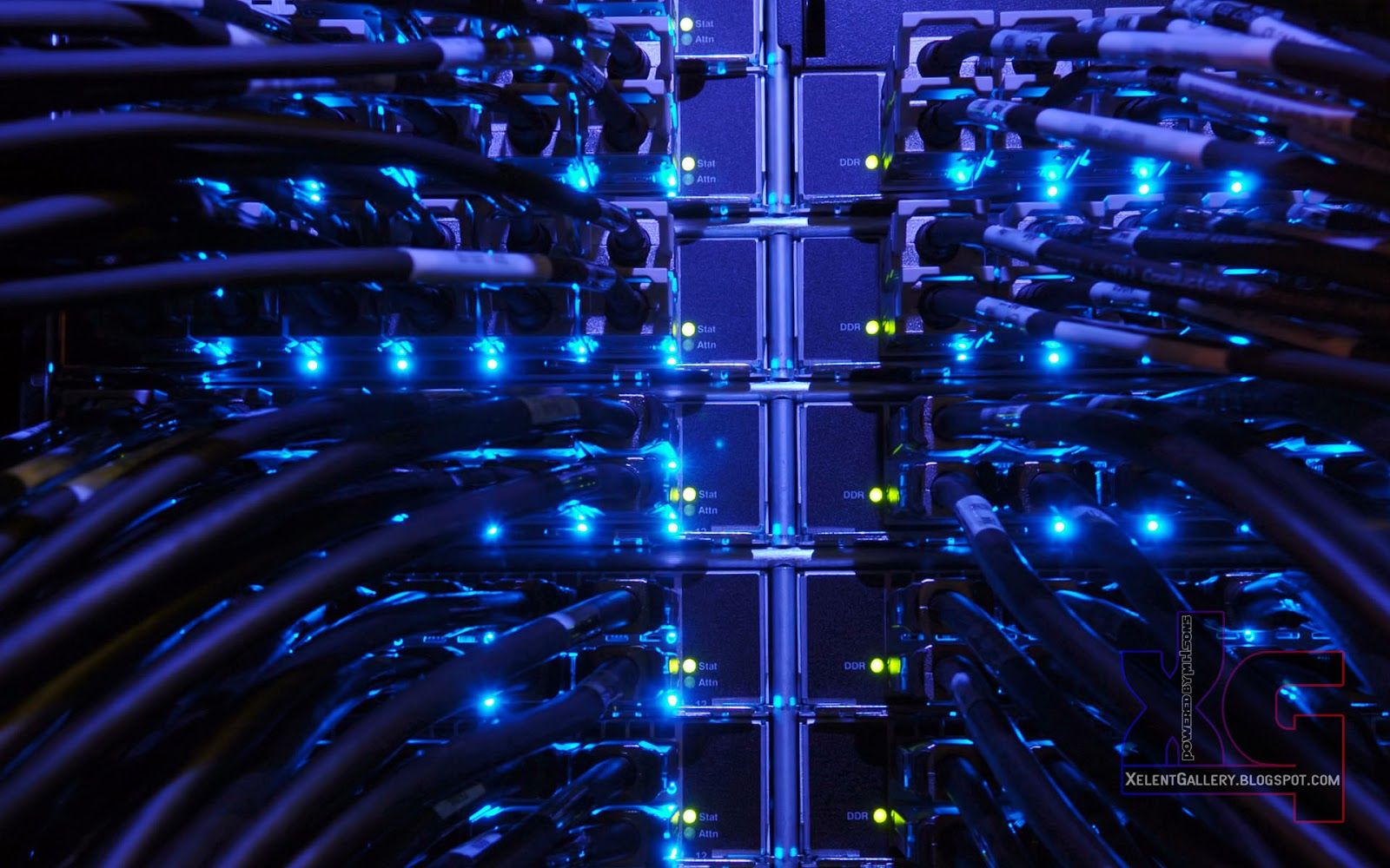 blue technology wallpapertredam.blogspot.com