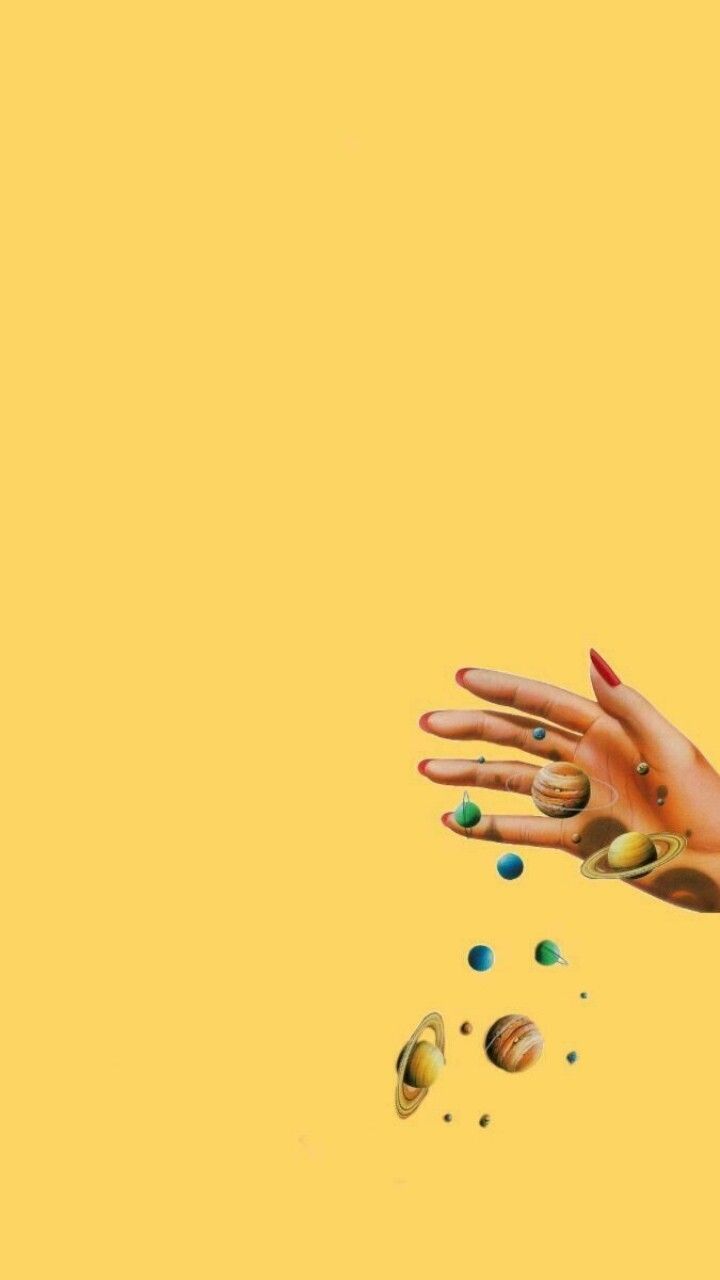 Yellow wallpaper, Aesthetic iphone .de