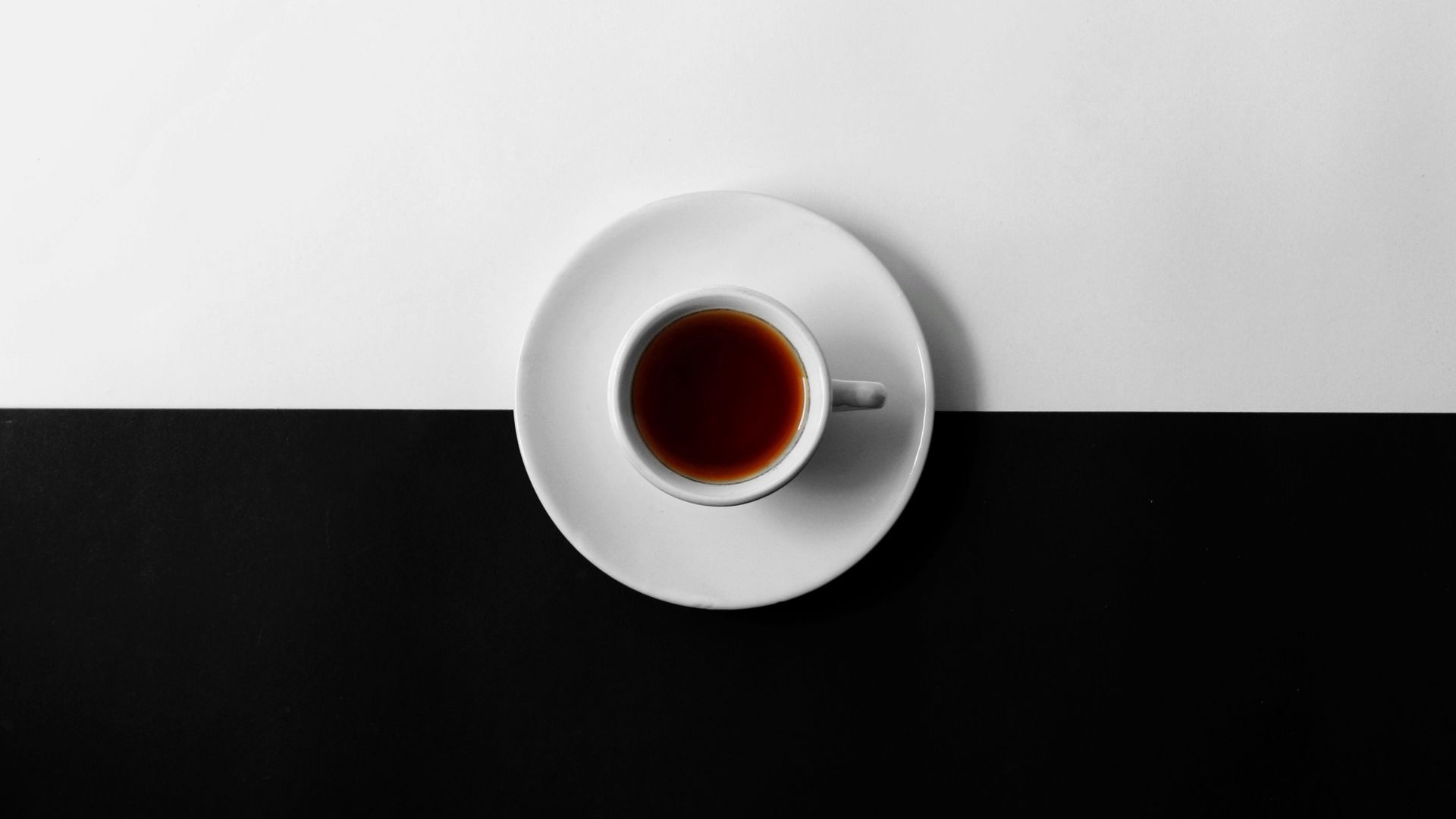 Cup, Tea, Black White, Minimal Wallpaper, HD Image, Picture, Background, 5ece7a